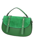 Genziana Borsa a mano da donna Vera pelle 05993-L160 VERDE+35 VERDE Chiara Ferretti