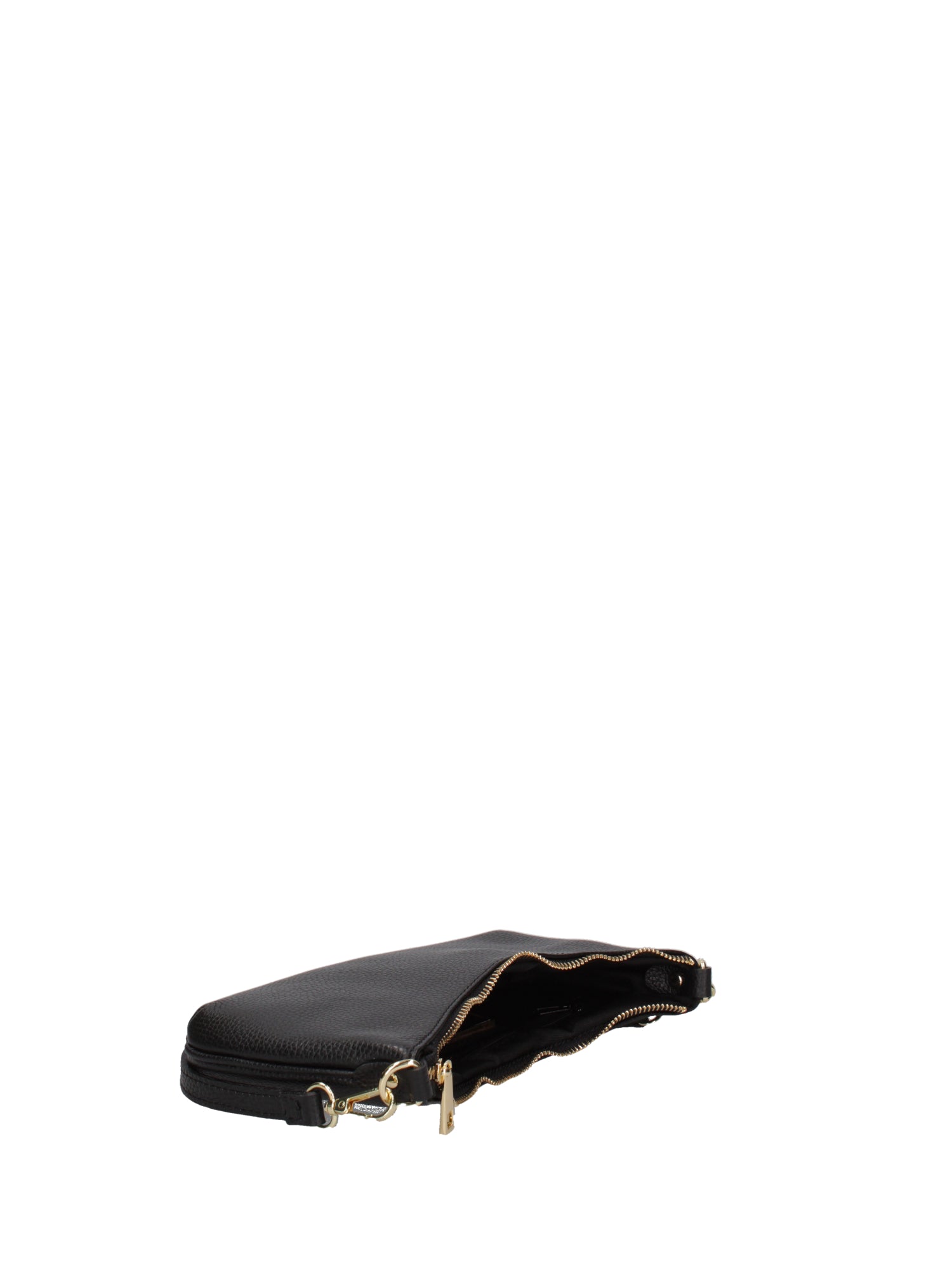 Damen-Schultertasche aus echtem Leder, hergestellt in Italien, 27 x 14 x 3 cm