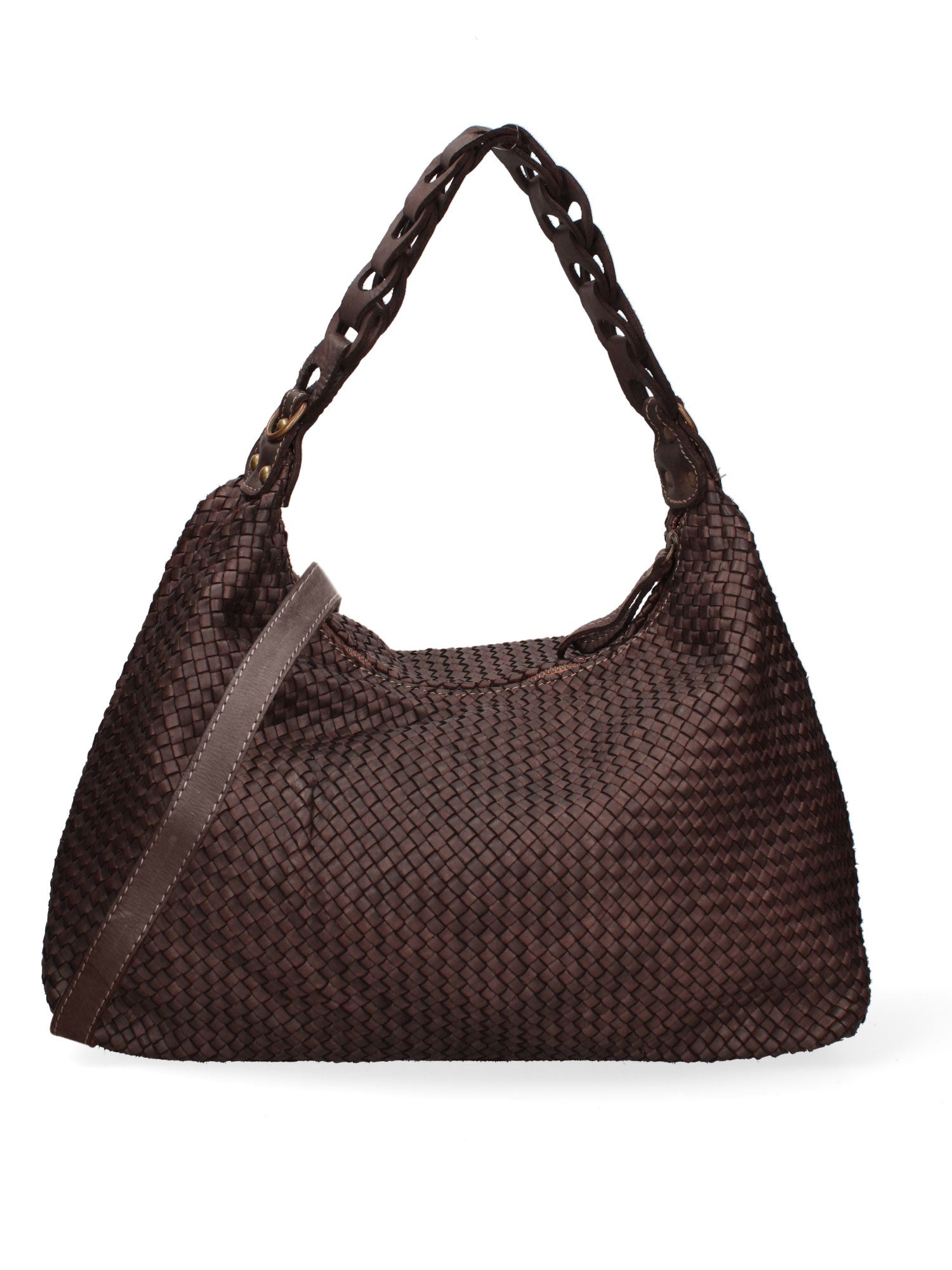 Asteria Borsa a spalla da donna Vera pelle 7799-TMORO Chiara Ferretti