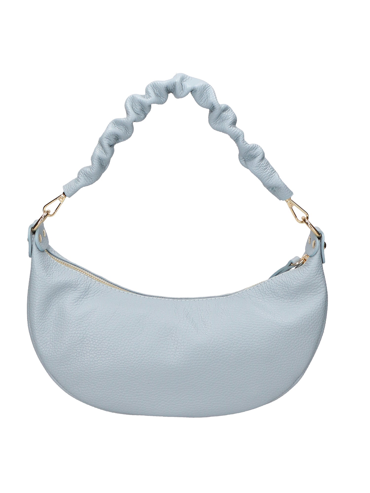 Ida Borsa a spalla da donna Vera pelle 05916-C92 CIELO Chiara Ferretti
