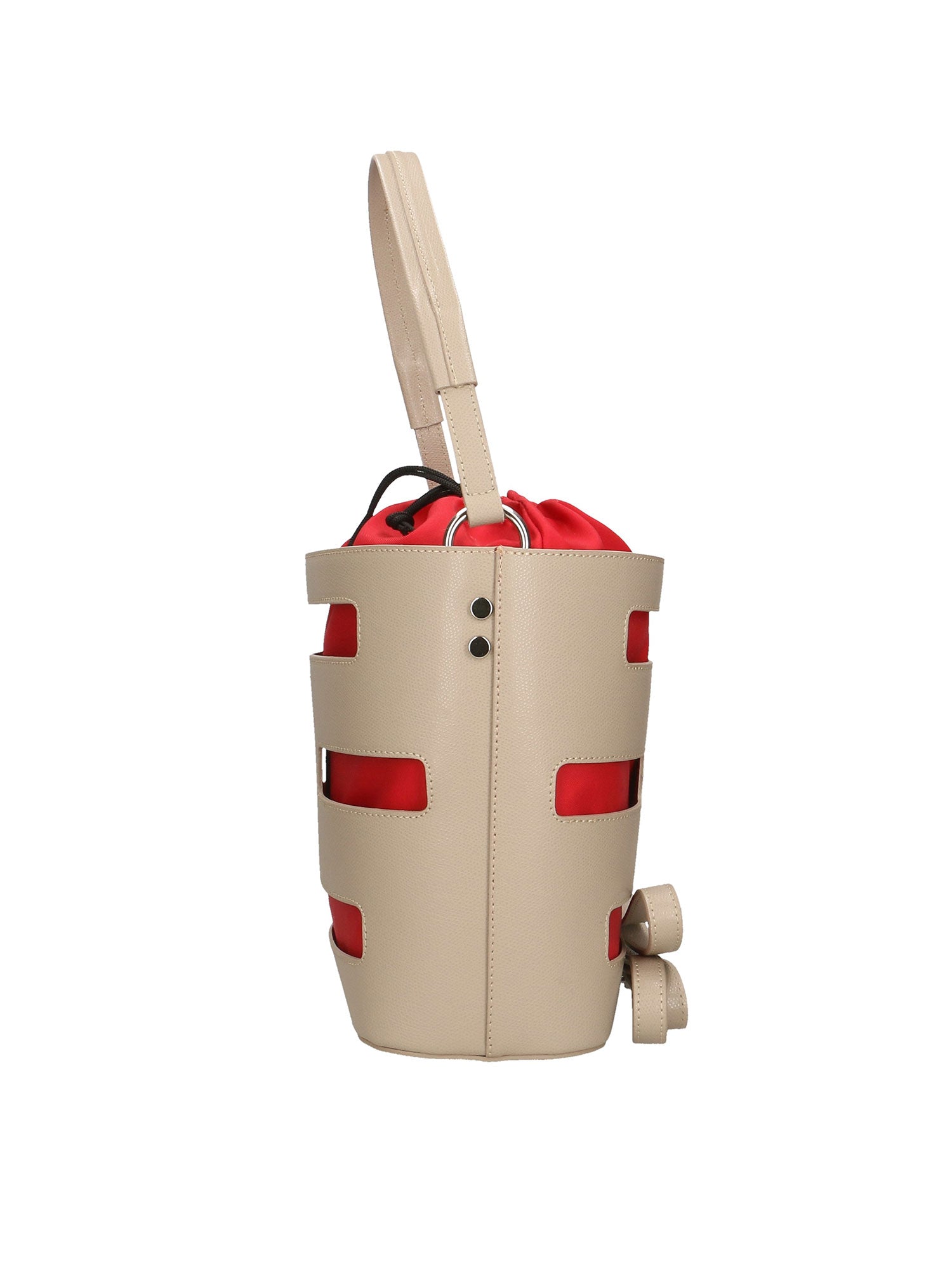 Elios Borsa a secchiello da donna Vera pelle 693960-TAUPE Chiara Ferretti