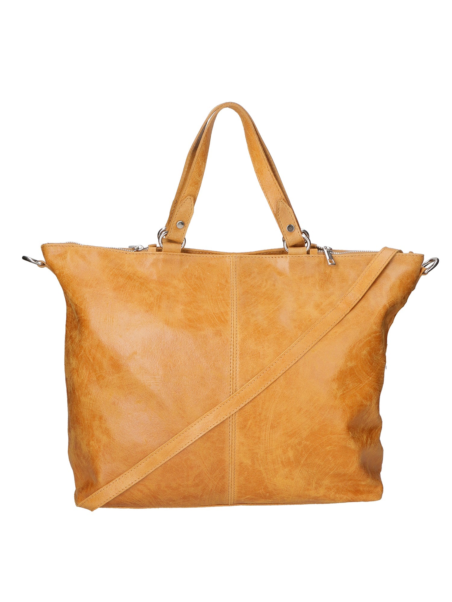 Elisamaria Borsa a spalla da donna Vera pelle 80055-CUOIO Chiara Ferretti