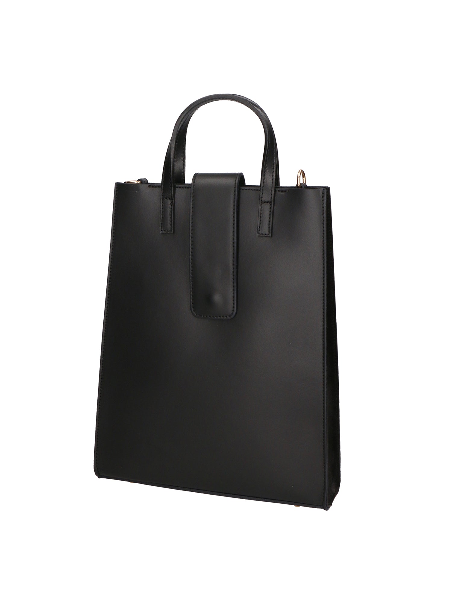 Giuseppina Borsa a mano da donna Vera pelle 05990-P218 NERO+23 NERO Chiara Ferretti