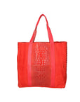 Edith Borsa Shopper da donna Vera pelle 80043-023 ROSSO Chiara Ferretti