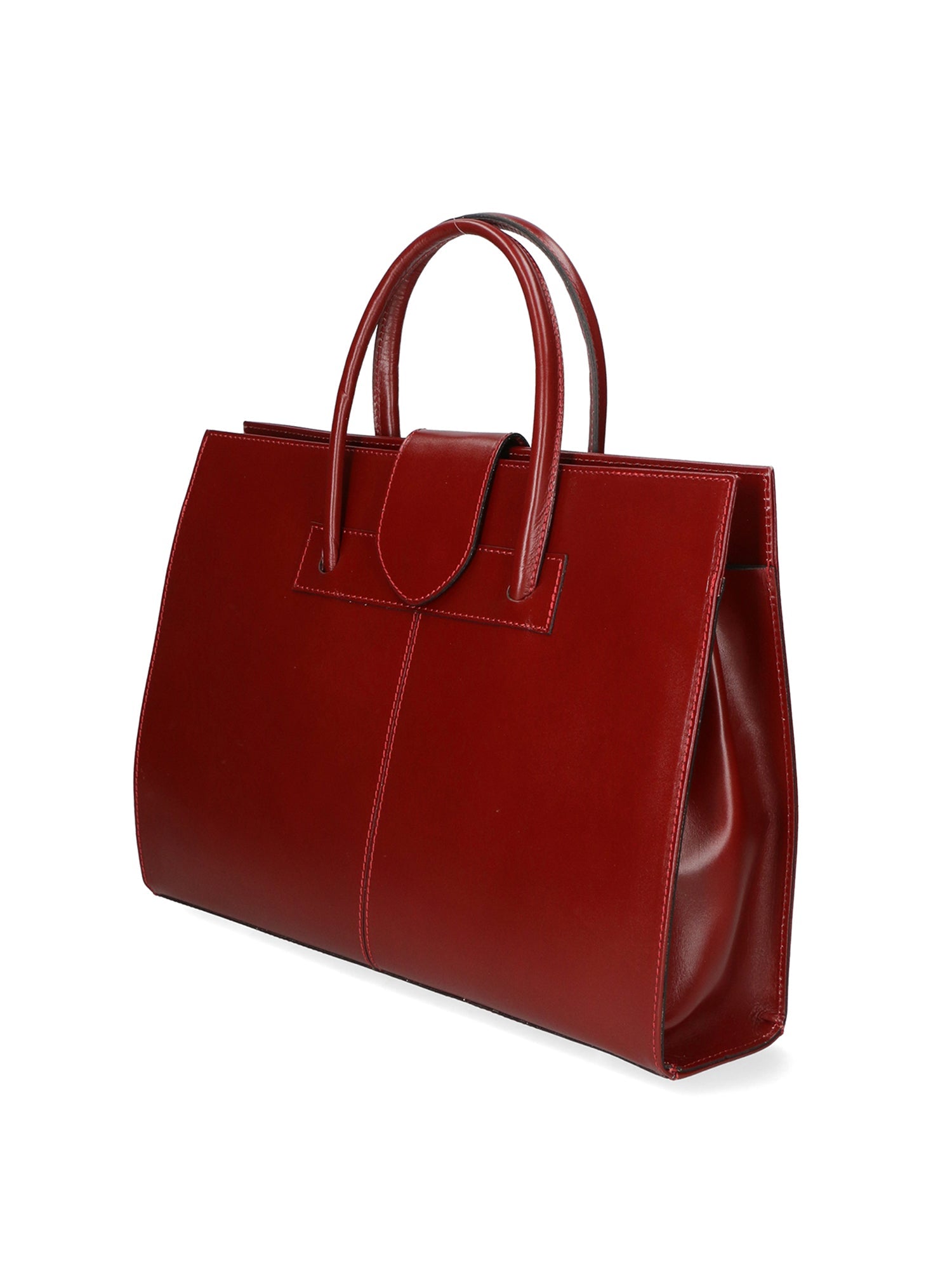 Evelina Borsa a mano da donna 100% pelle 9025-ROSSO Chiara Ferretti