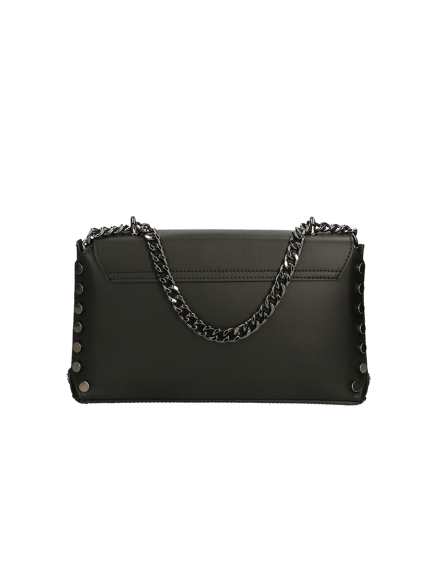 Vera pelle 8641-NERO Borsa a tracolla da donna Evanthe Pro Chiara Ferretti