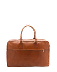 Borsa da viaggio unisex vera pelle 100% cotone 4562-MIELE Alessia Firenze