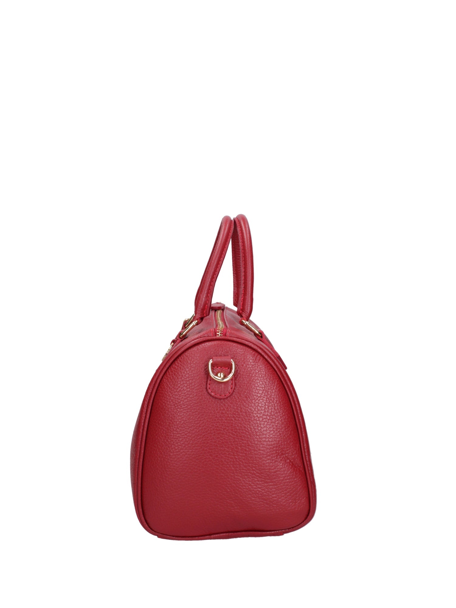 Aralia Borsa a bauletto da donna 100% pelle 5176-D10 ROSSO SCURO DARK RED Chiara Ferretti
