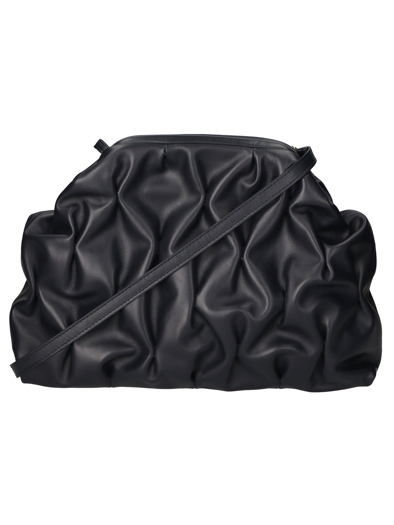 Miriam Borsa a spalla da donna Vera pelle 03770-S26 BLU NOTTE Chiara Ferretti