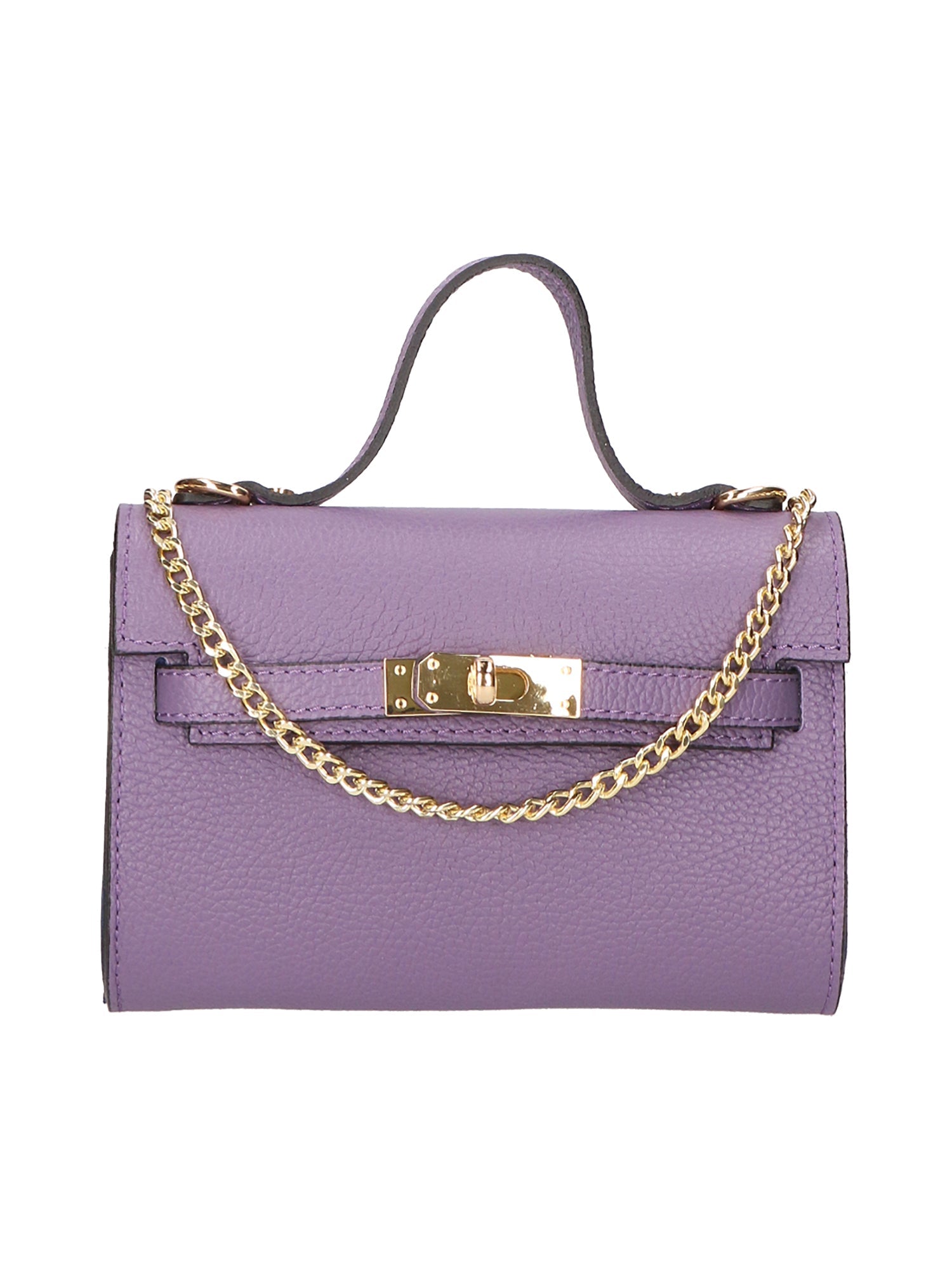 Uma Borsa a mano da donna Vera pelle 06525-D87 VIOLET Chiara Ferretti