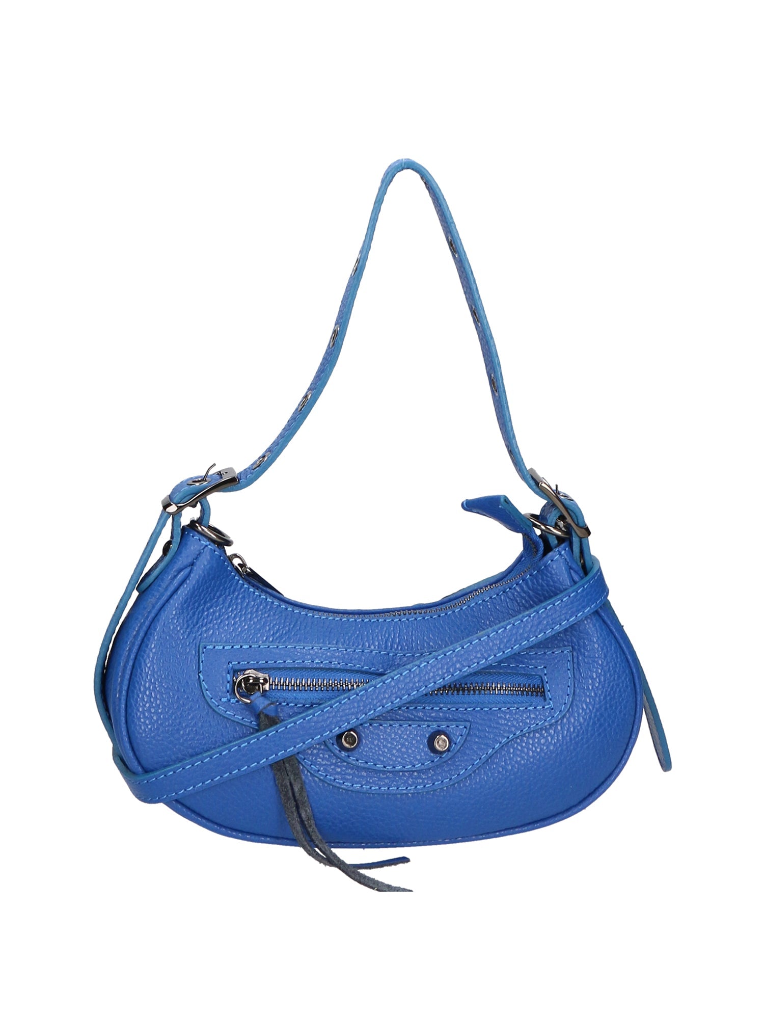 Galatea Borsa a spalla da donna Vera pelle 05708-D22 BLUETTE ROYAL BLU Chiara Ferretti