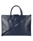 Evelina Borsa a mano da donna 100% pelle 9025-BLU Chiara Ferretti
