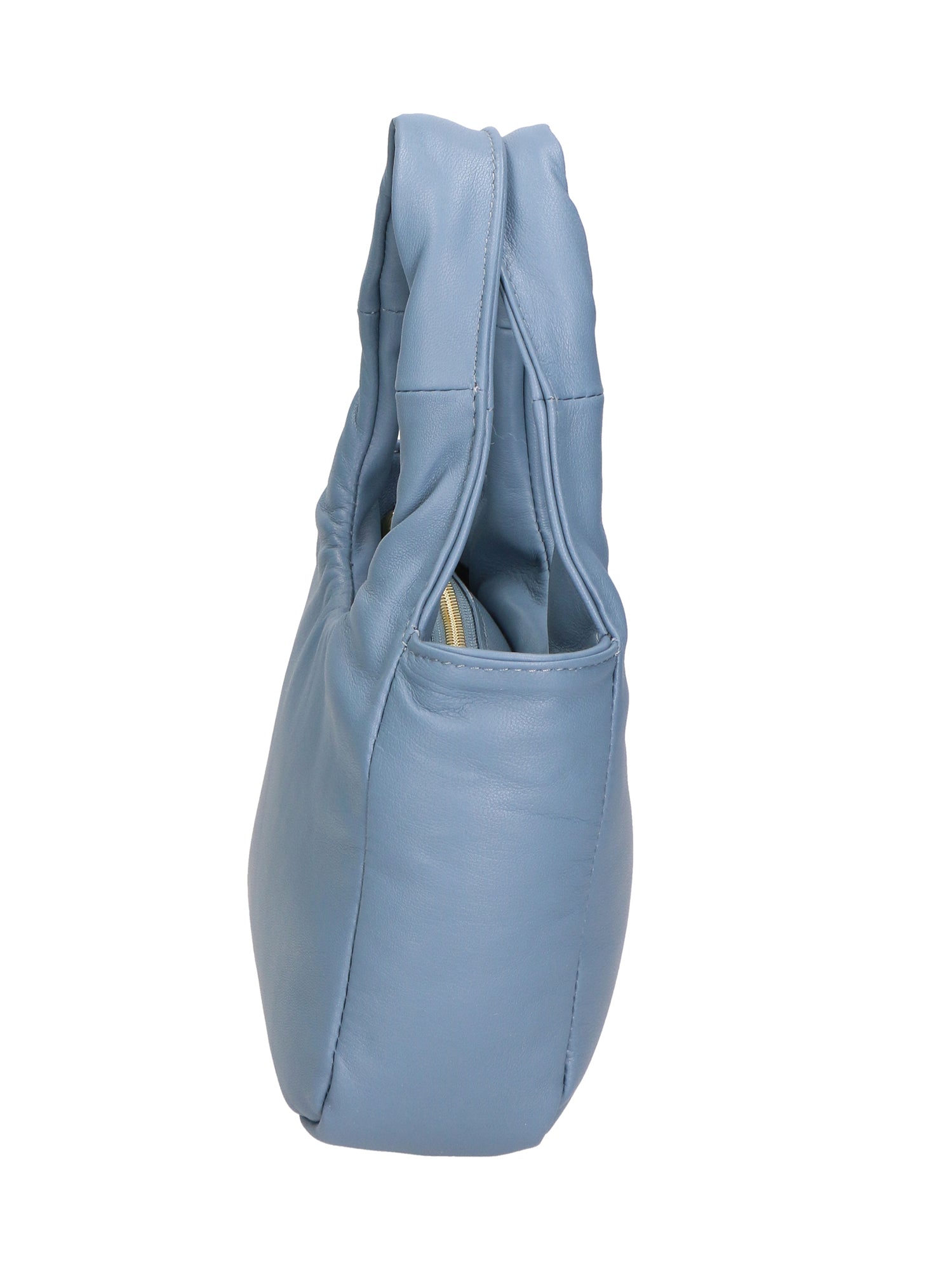Virna Damenhandtasche aus echtem Leder, hergestellt in Italien, 17 x 24 x 8 cm