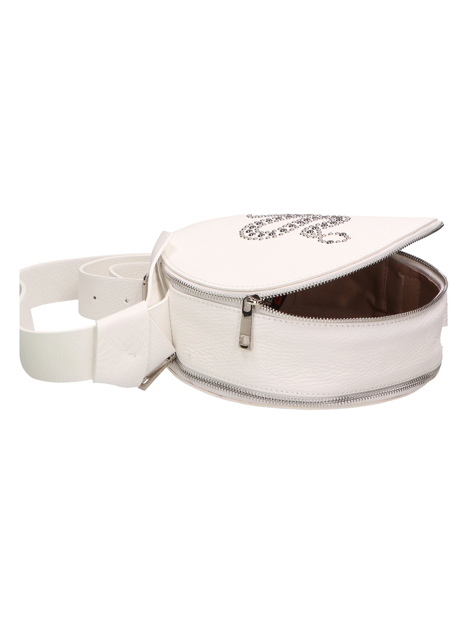 Naomi Borsa a spalla da donna Vera pelle 190960-BIANCO WHITE Chiara Ferretti