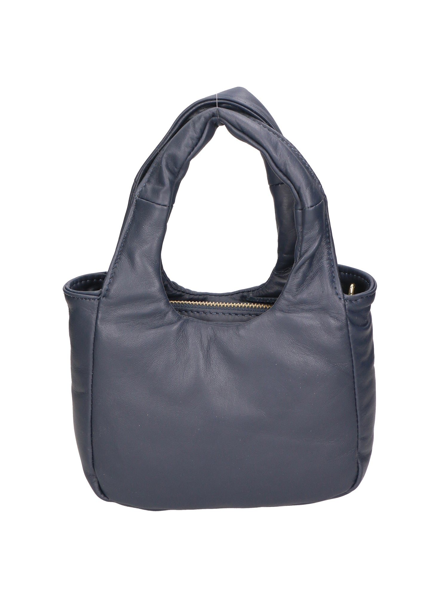 Virna Borsa a mano da donna Vera Pelle 06501-S24 BLU JEANS Chiara Ferretti