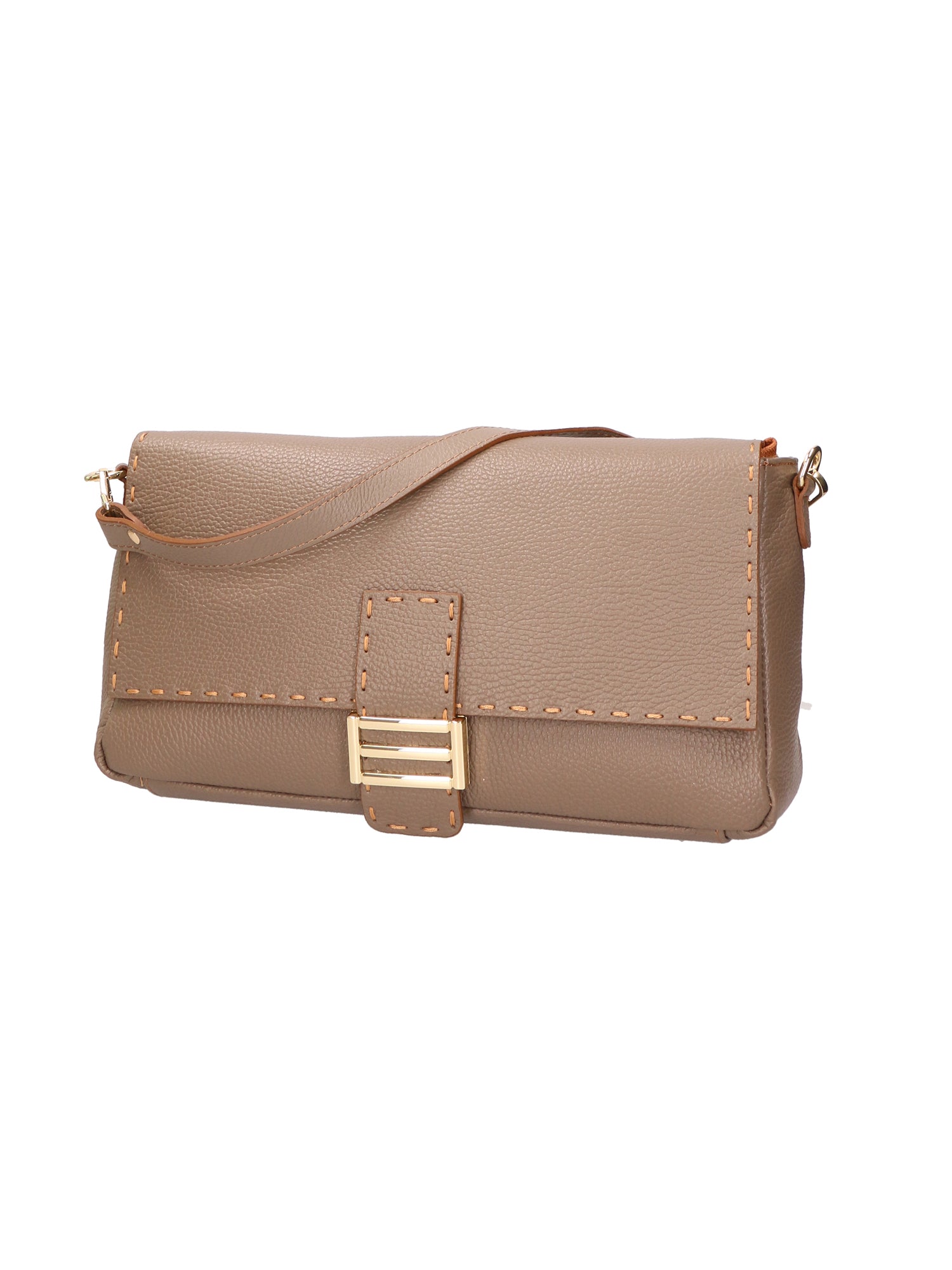 Borsa a spalla da Donna Walda in Vera Pelle Made in Italy 34x17,5x10 cm