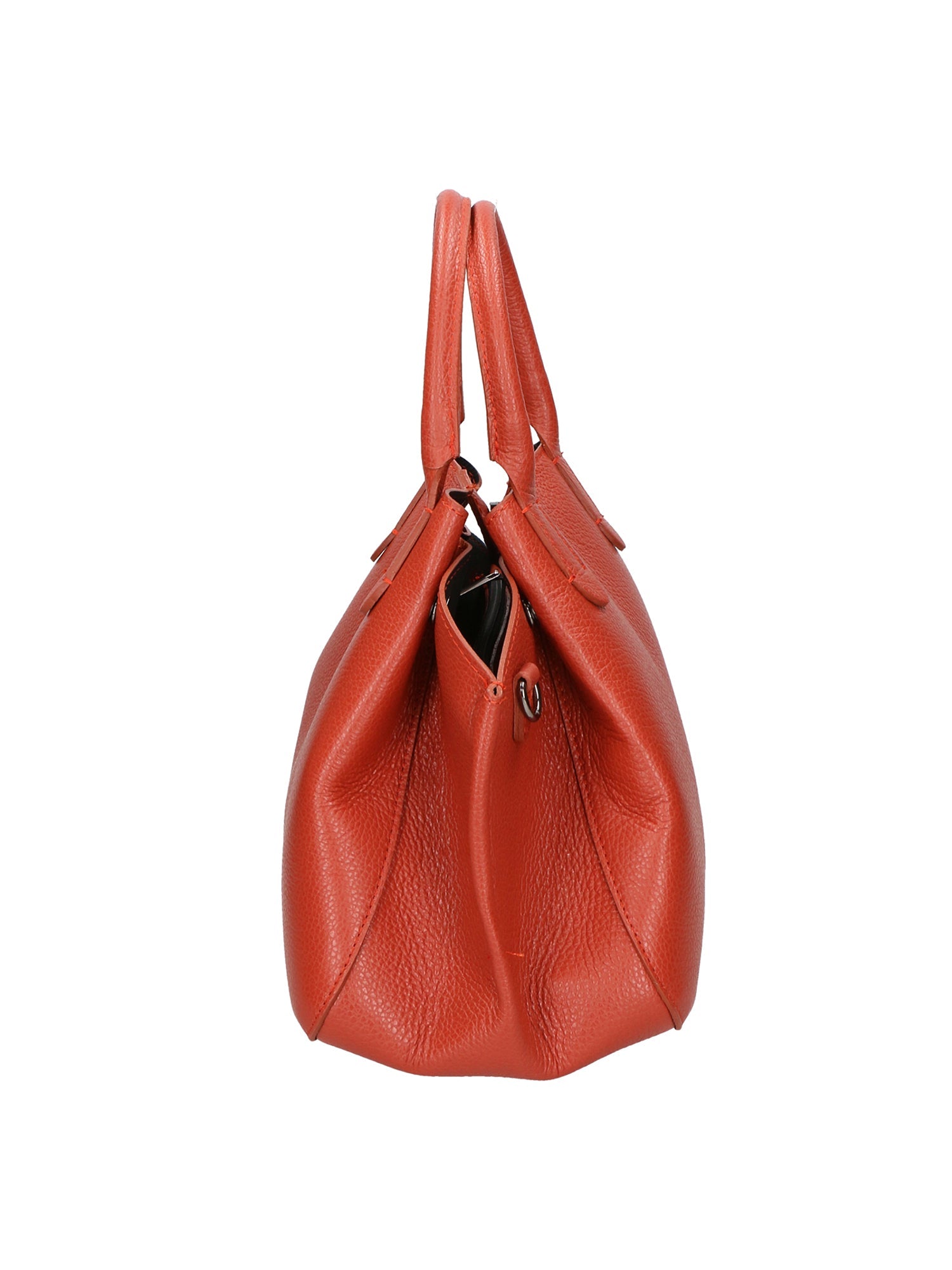 Vincenza Borsa a mano da donna Vera pelle 06898-D61 MATTONE(HP) Chiara Ferretti