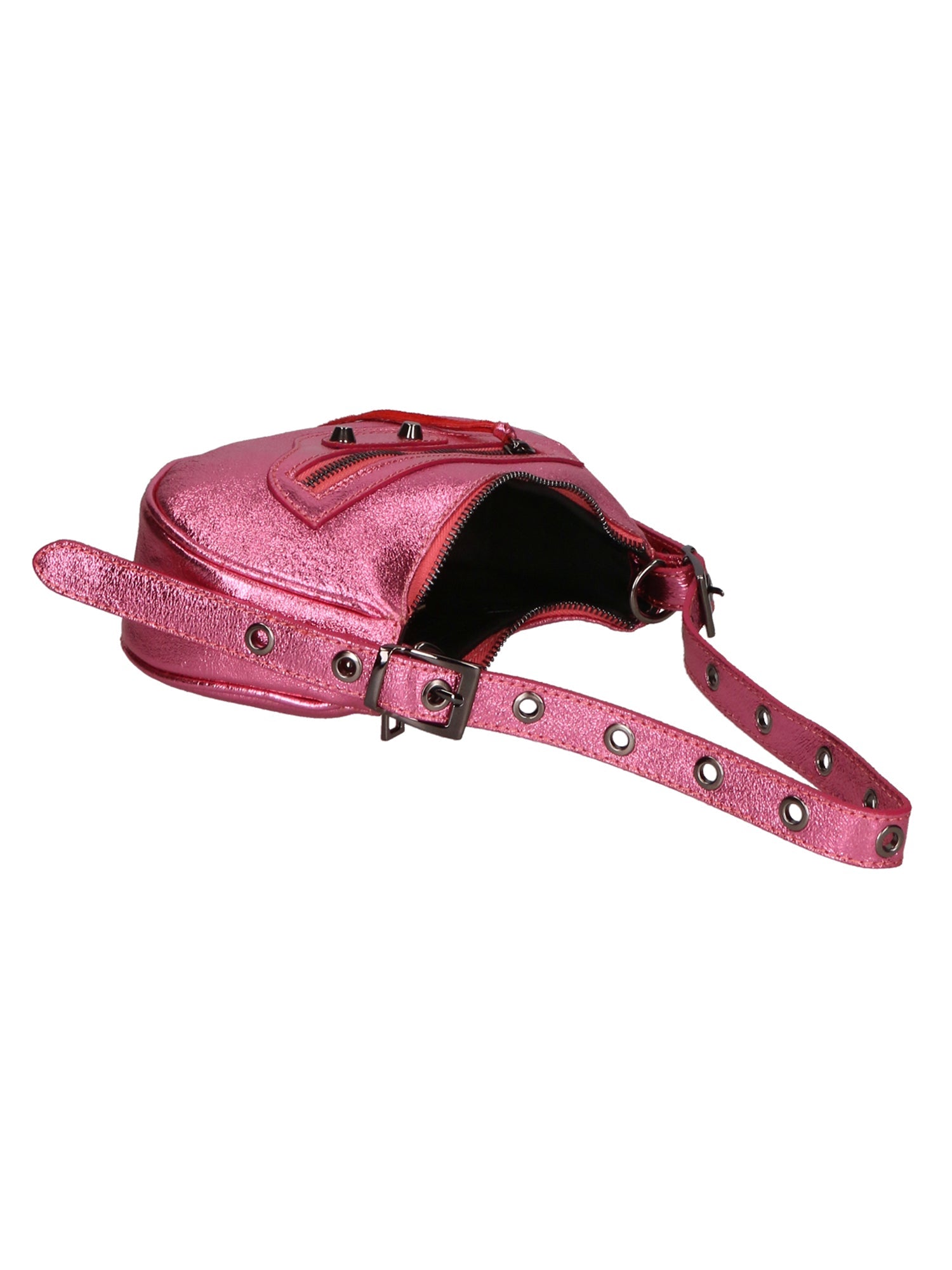 Gloria Damenhandtasche aus echtem Leder, hergestellt in Italien, 12 x 25 x 6 cm