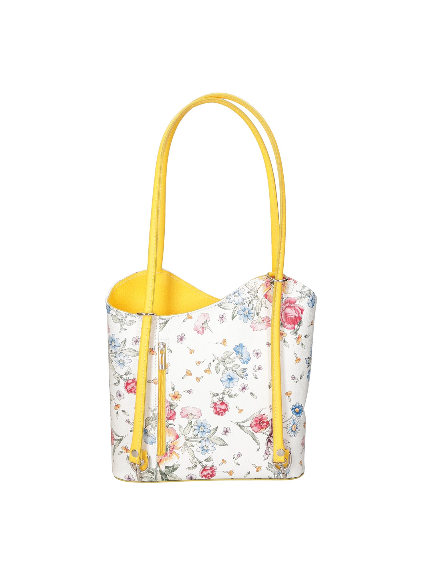 Elsa Borsa a spalla da donna Vera pelle 80056-D36 SENAPE MUSTARD Chiara Ferretti