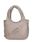 Virna Damenhandtasche aus echtem Leder, hergestellt in Italien, 17 x 24 x 8 cm