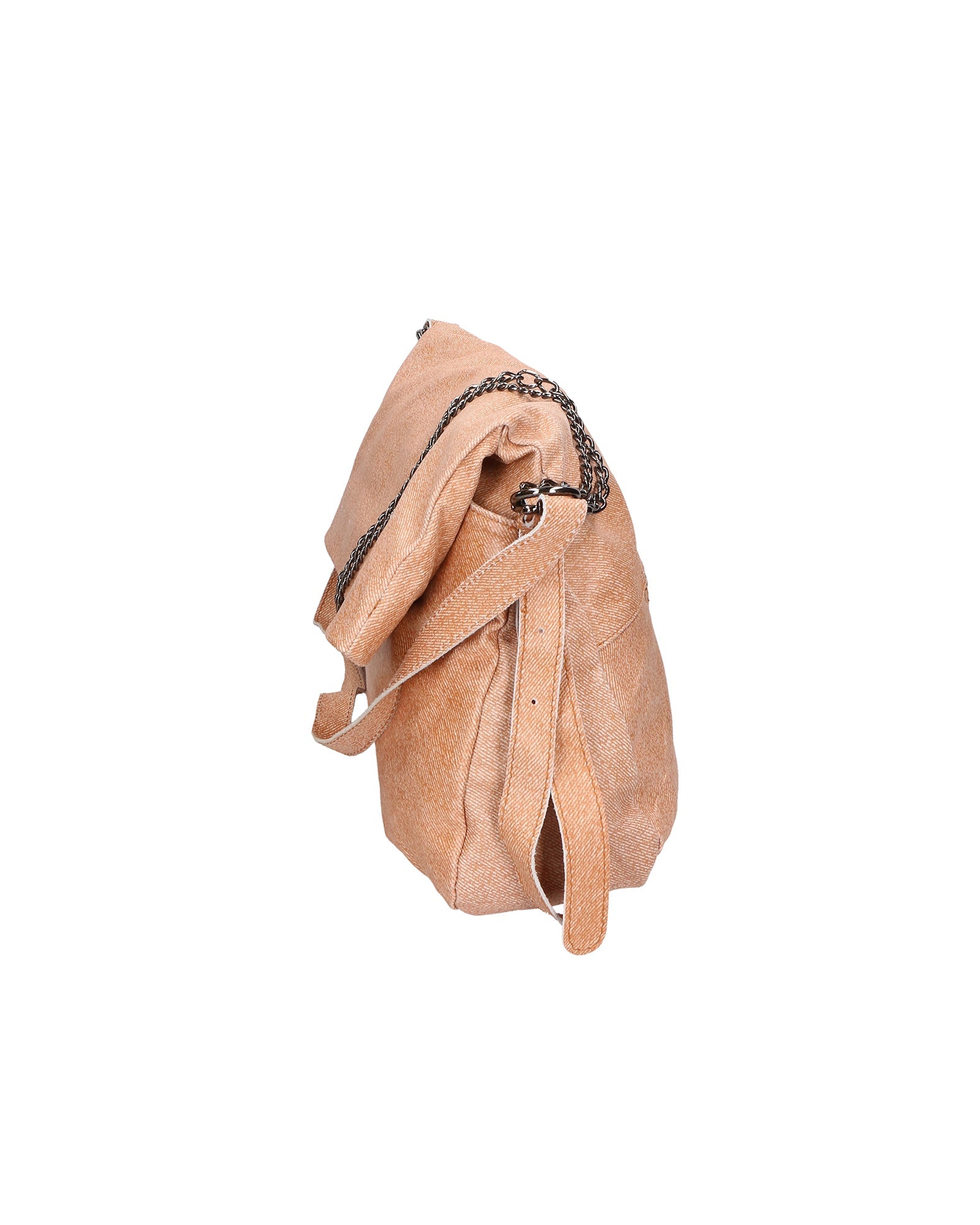 Women's shoulder bag in genuine leather, made in Italy, 40x24x11 cm
