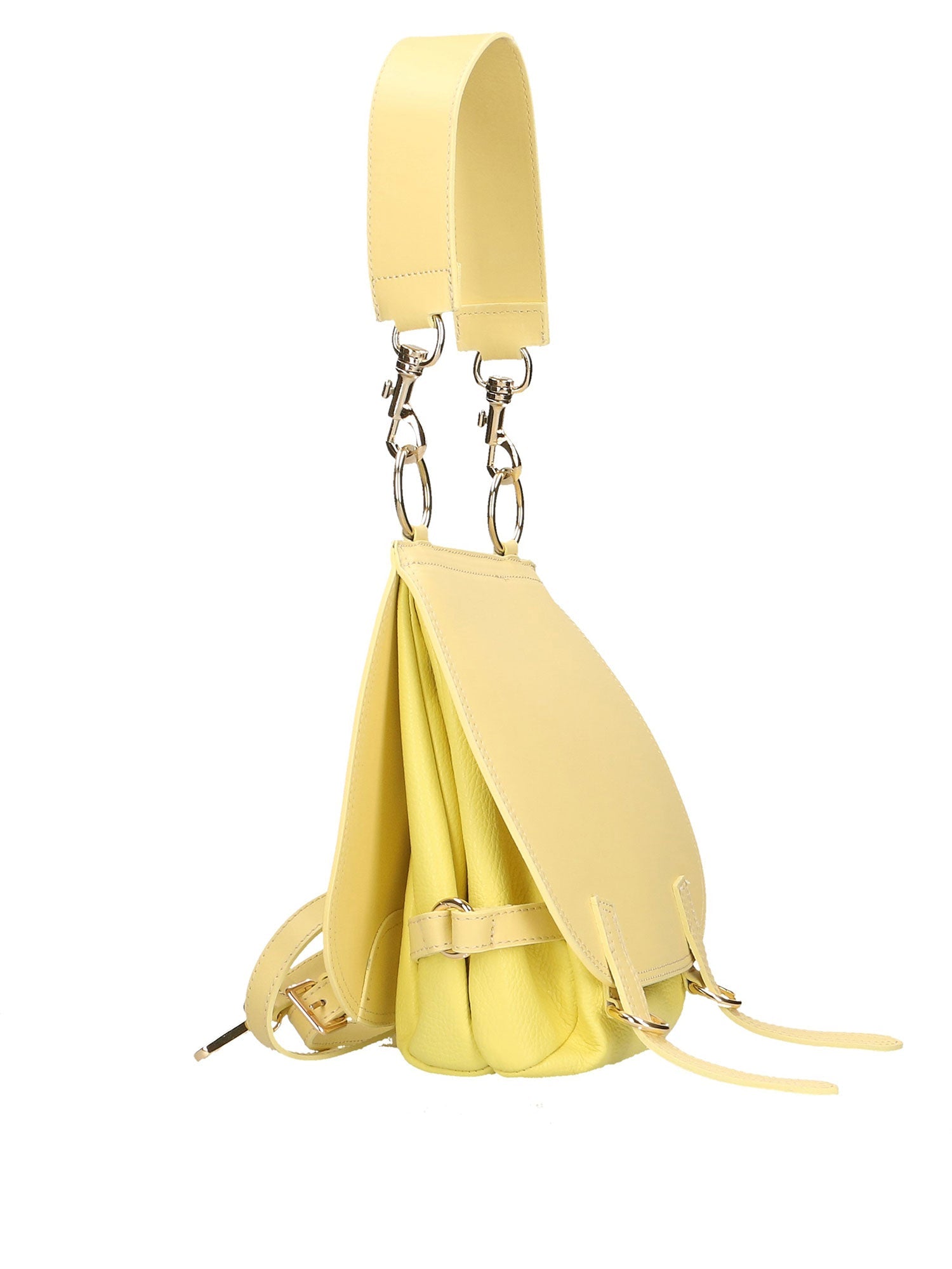 Lisetta Borsa a tracolla da donna Vera pelle 8683-GIALLO Chiara Ferretti