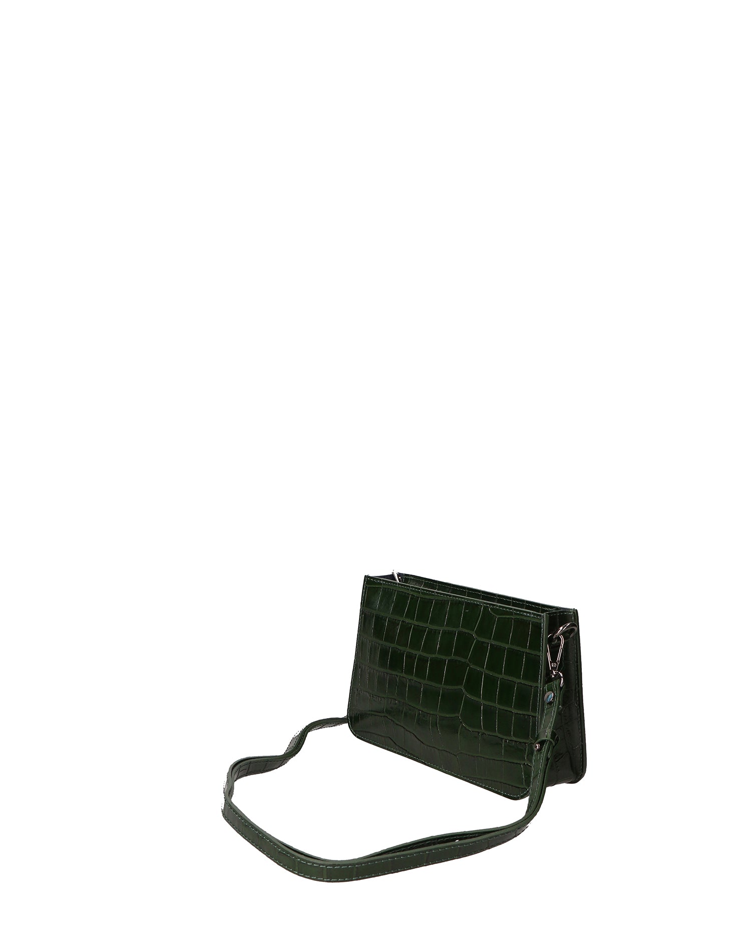 Valoria Borsa a spalla da donna Vera pelle 05414-B14 VERDE SCURO Chiara Ferretti