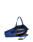 Damen-Schultertasche aus echtem Leder, hergestellt in Italien, 48 x 31 x 11 cm