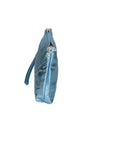 Giorgia Damen-Clutch aus echtem Leder, hergestellt in Italien, 19 x 27 x 2 cm