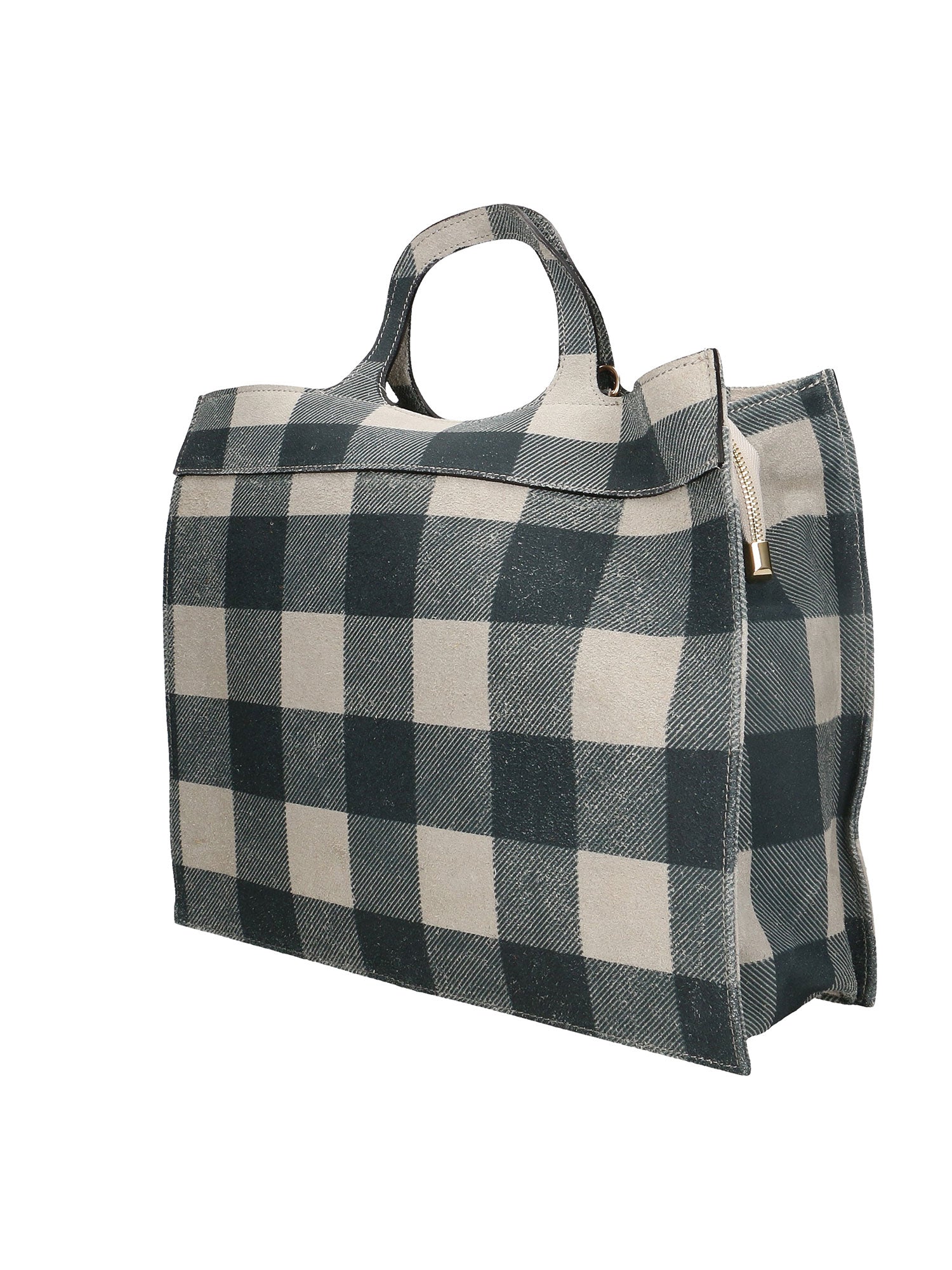 Edera Borsa a mano da donna Vera pelle 00661-020 GRIGIO CHIARO Chiara Ferretti