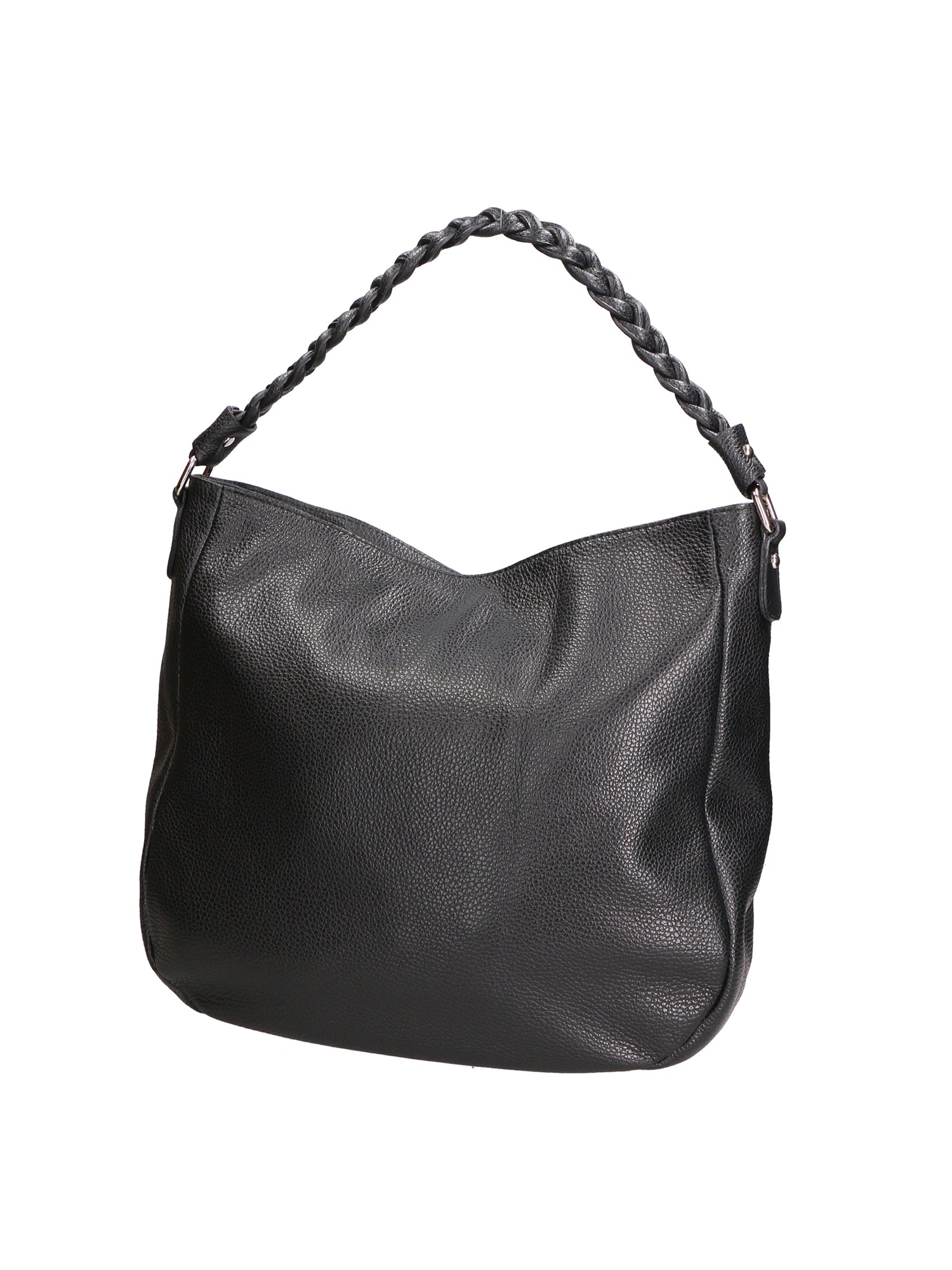 Gaia Borsa a spalla da donna Vera pelle 05897-C28 NERO Chiara Ferretti