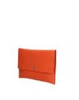 Zaffiro 189728-ARANCIO Pochette da donna in vera pelle Chiara Ferretti