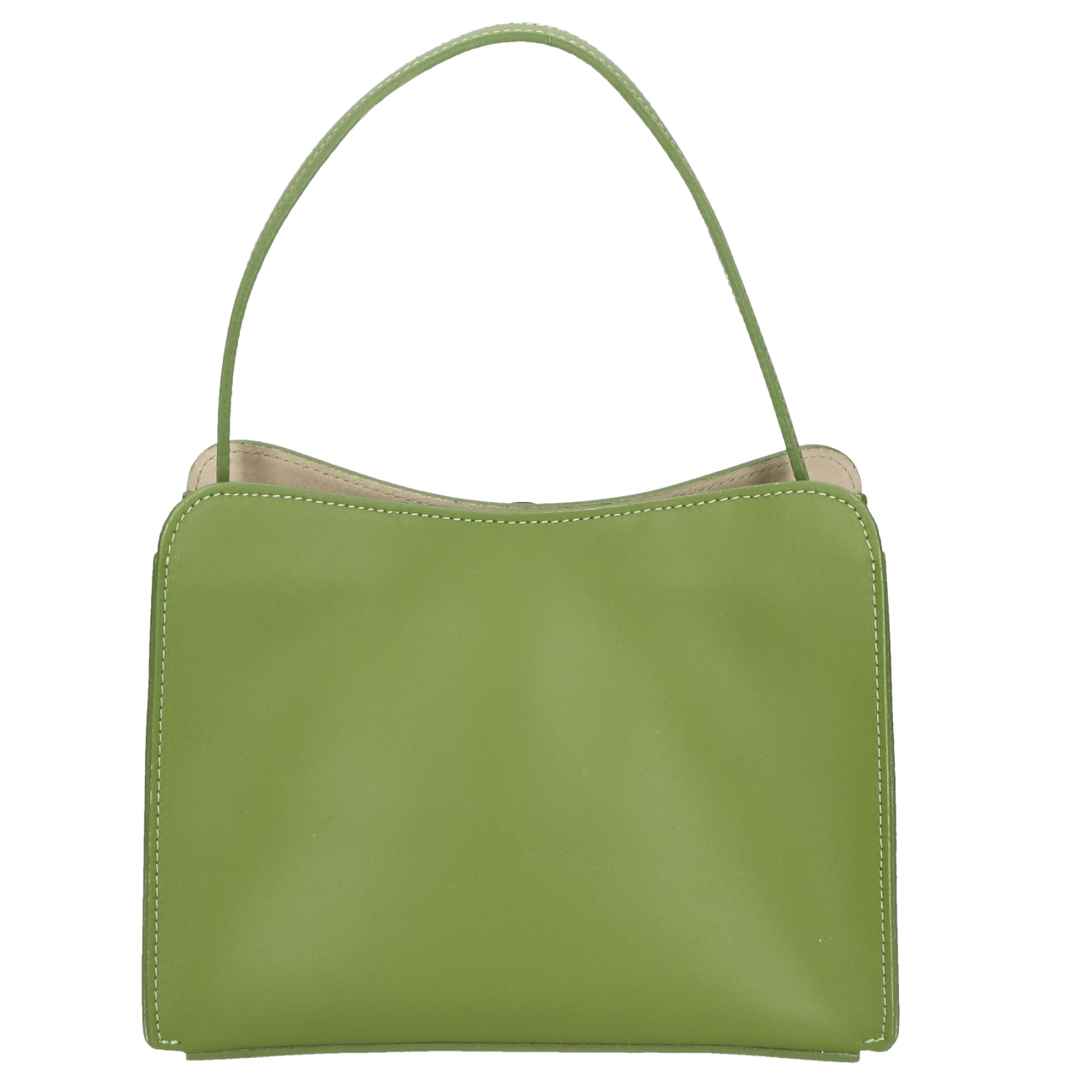 Katia Damenhandtasche aus echtem Leder, hergestellt in Italien, 17 x 12 x 9 cm