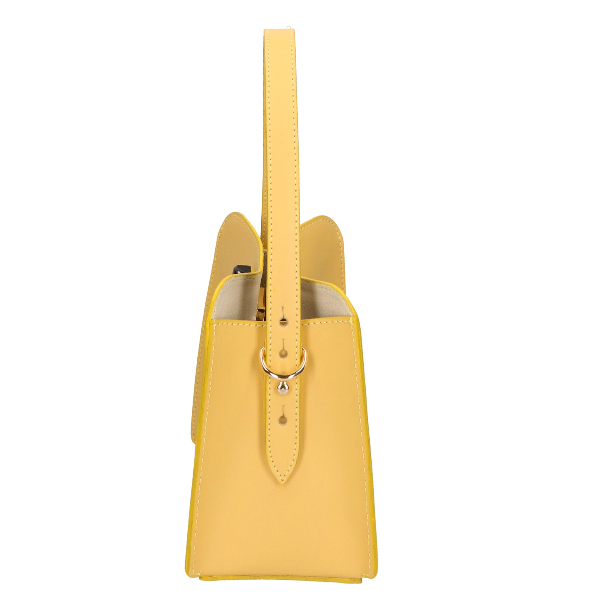 Katia Women's Handbag in Genuine Leather Made in Italy 17x12x9 cm