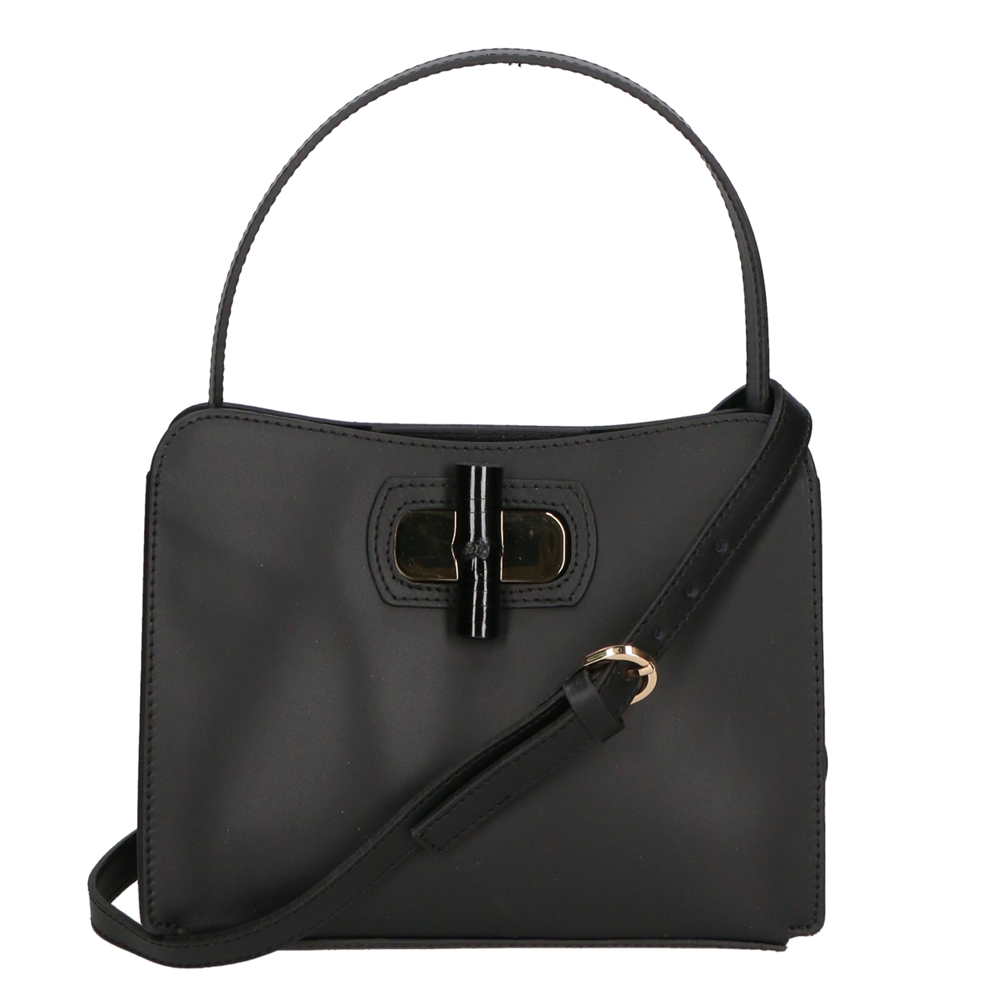 Katia Women's Handbag in Genuine Leather Made in Italy 17x12x9 cm