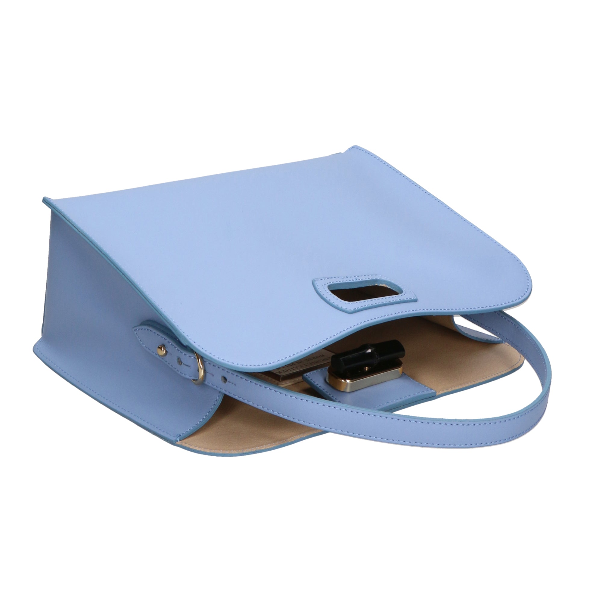 Borsa a mano da Donna Kashia in Vera Pelle Made in Italy 23x30x12 cm