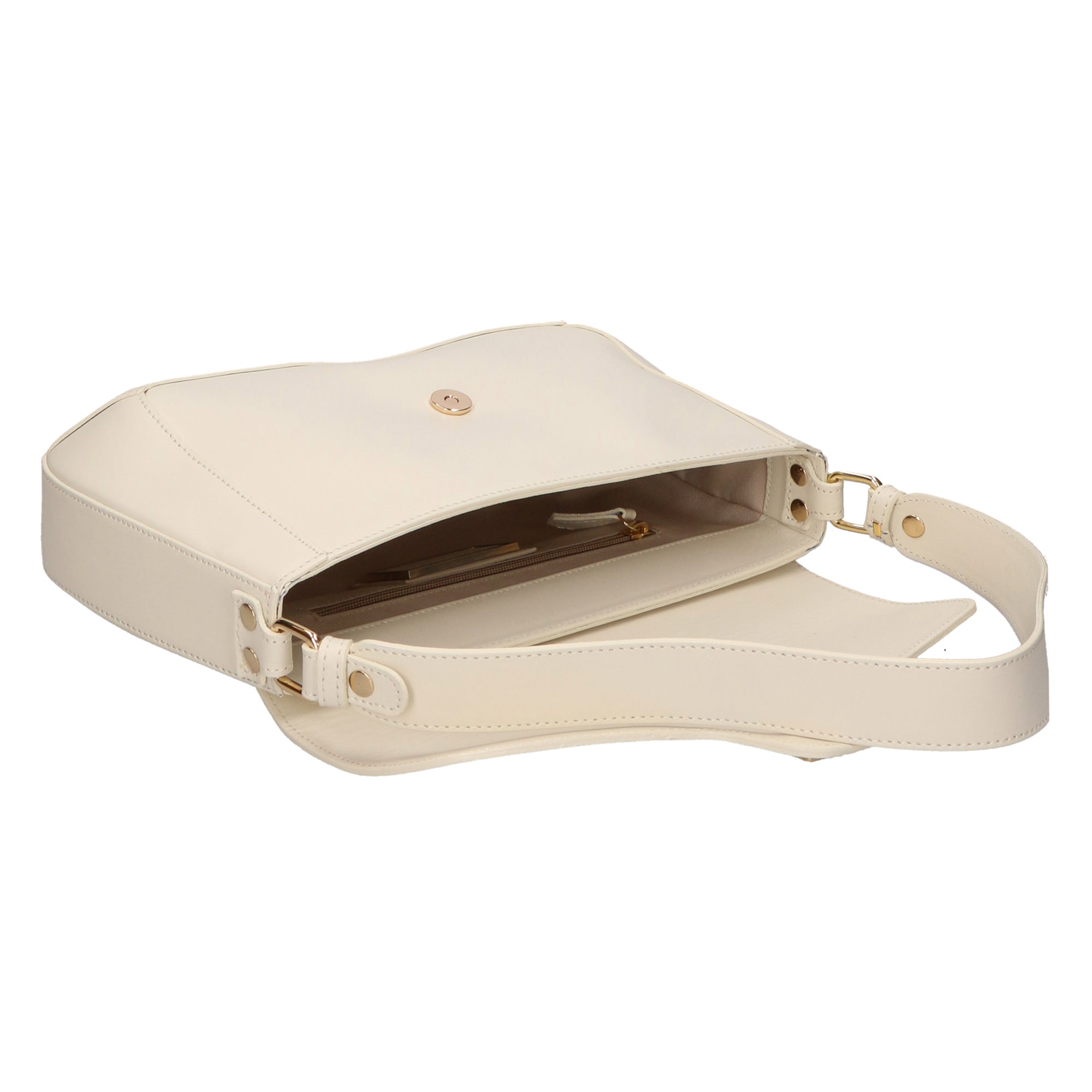 Borsa a spalla da Donna Ilenia in Vera Pelle Made in Italy 19x31x5 cm