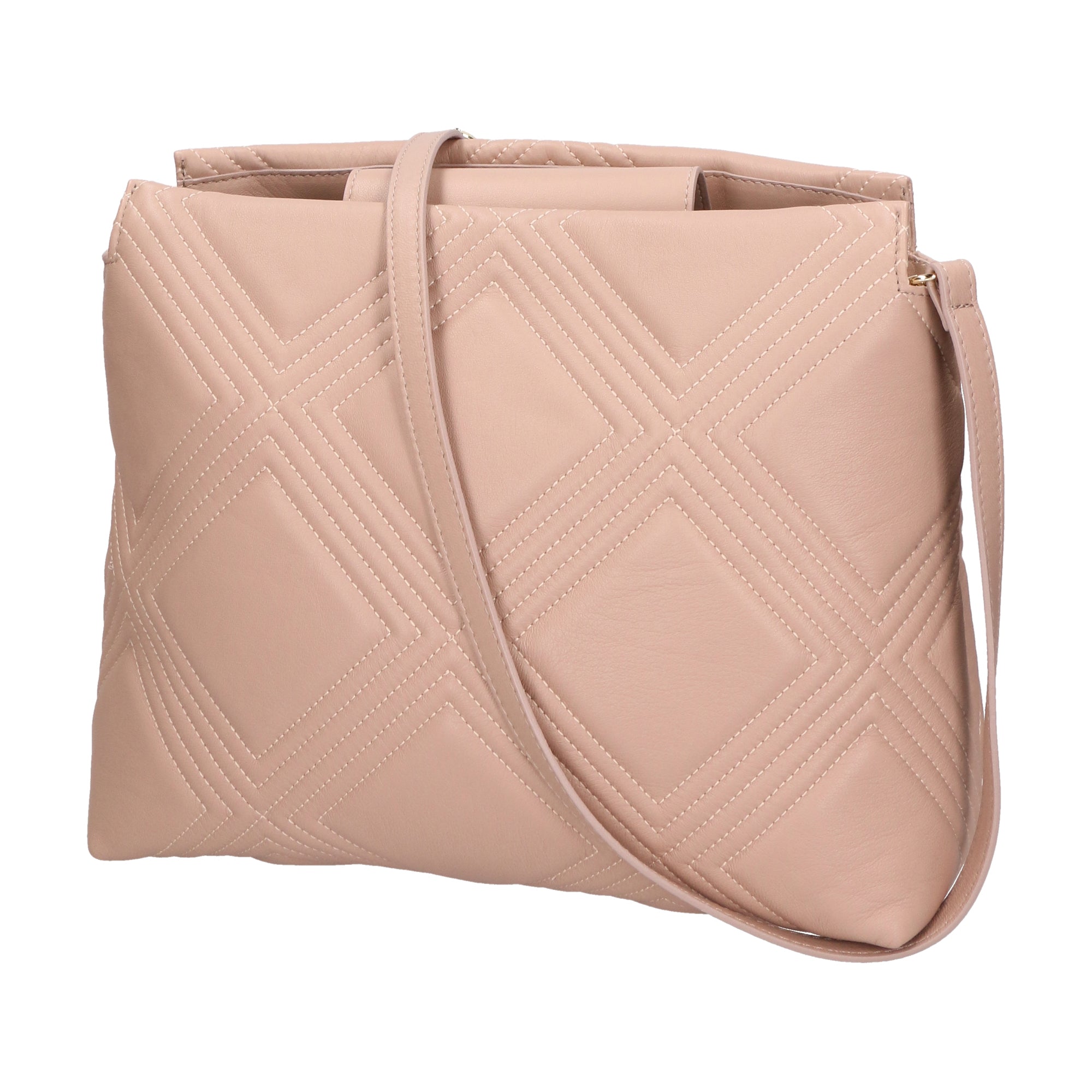 Borsa a tracolla da Donna Ingrid in Vera Pelle Made in Italy 27x32x14 cm