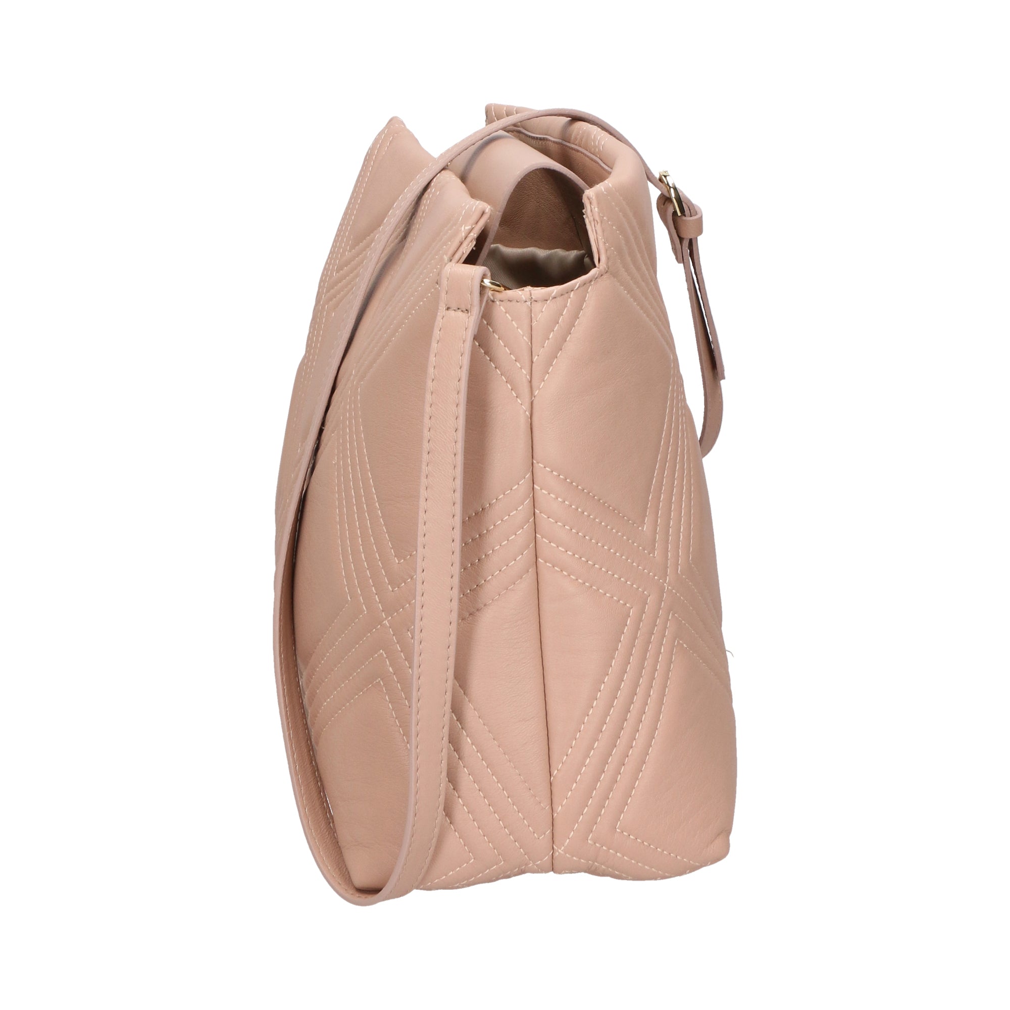 Borsa a tracolla da Donna Ingrid in Vera Pelle Made in Italy 27x32x14 cm