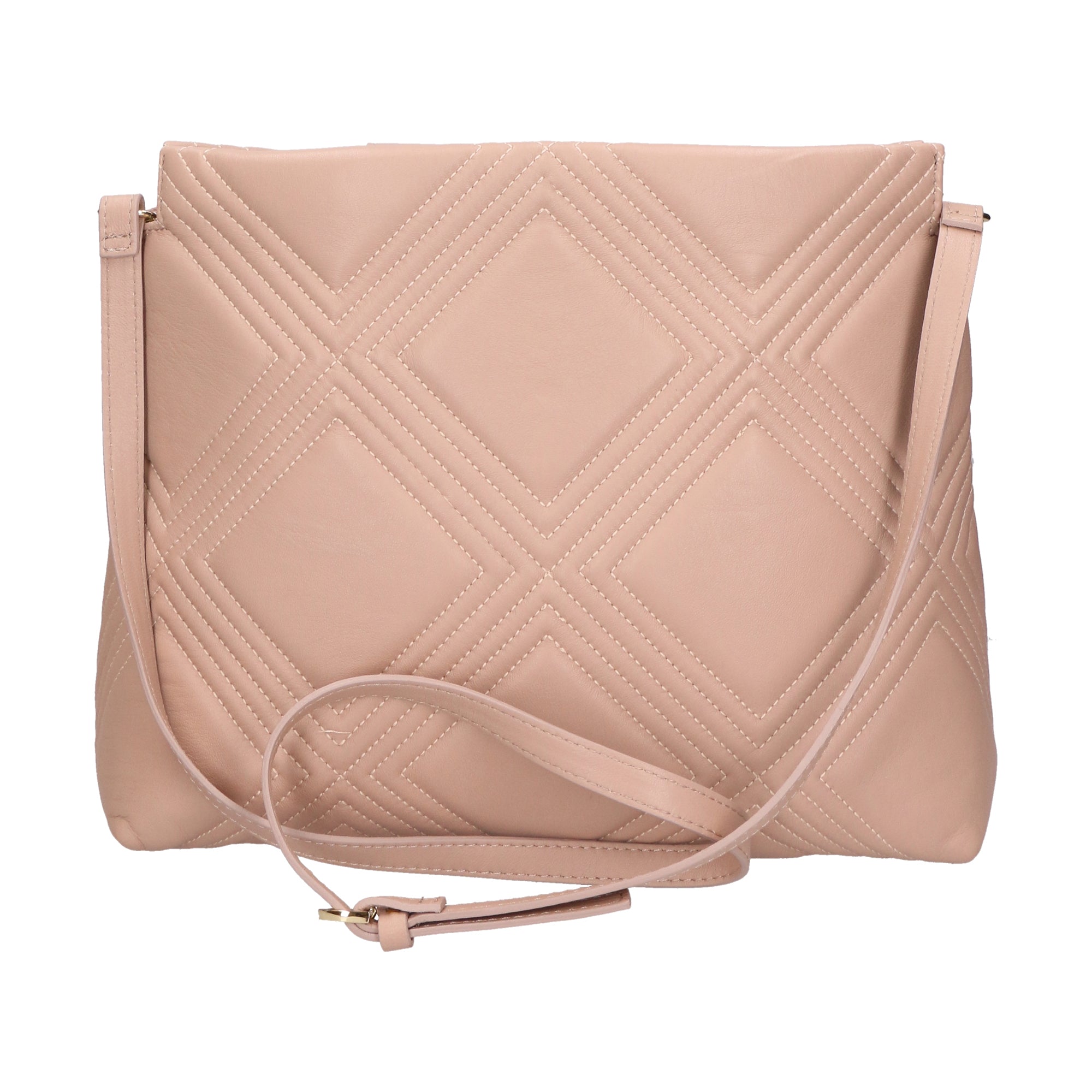 Borsa a tracolla da Donna Ingrid in Vera Pelle Made in Italy 27x32x14 cm