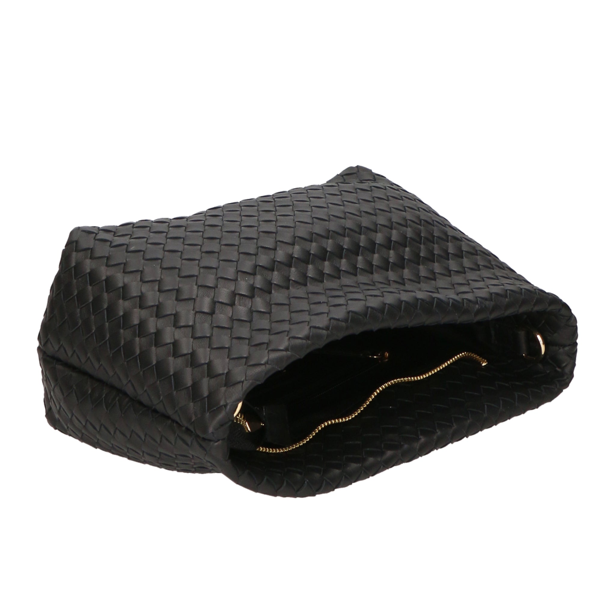 Ippolita Damen-Schultertasche aus echtem Leder, hergestellt in Italien, 19 x 30 x 10 cm