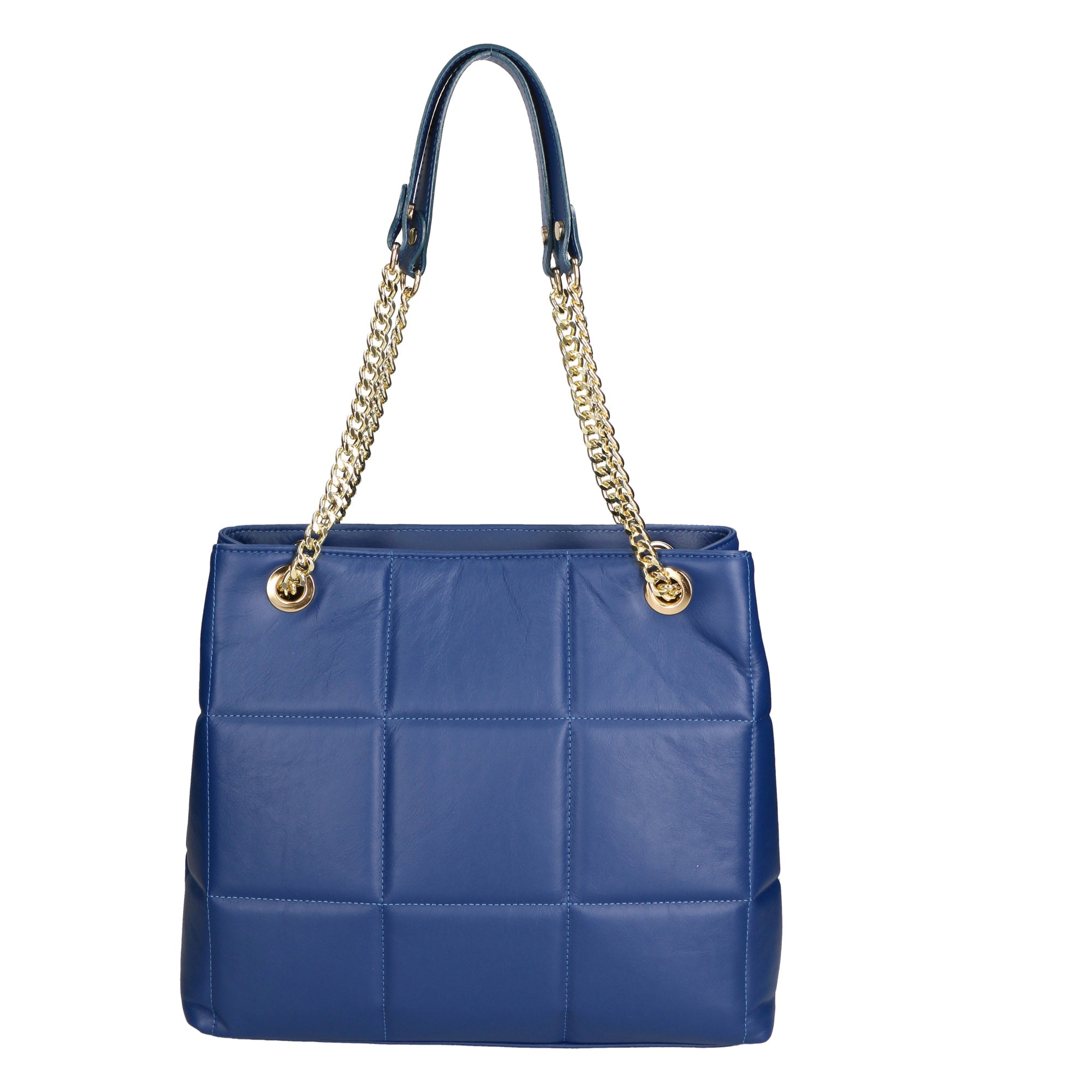 Isabella Damenhandtasche aus echtem Leder, hergestellt in Italien, 31 x 34 x 8 cm