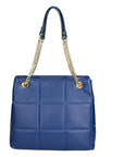 Isabella Damenhandtasche aus echtem Leder, hergestellt in Italien, 31 x 34 x 8 cm