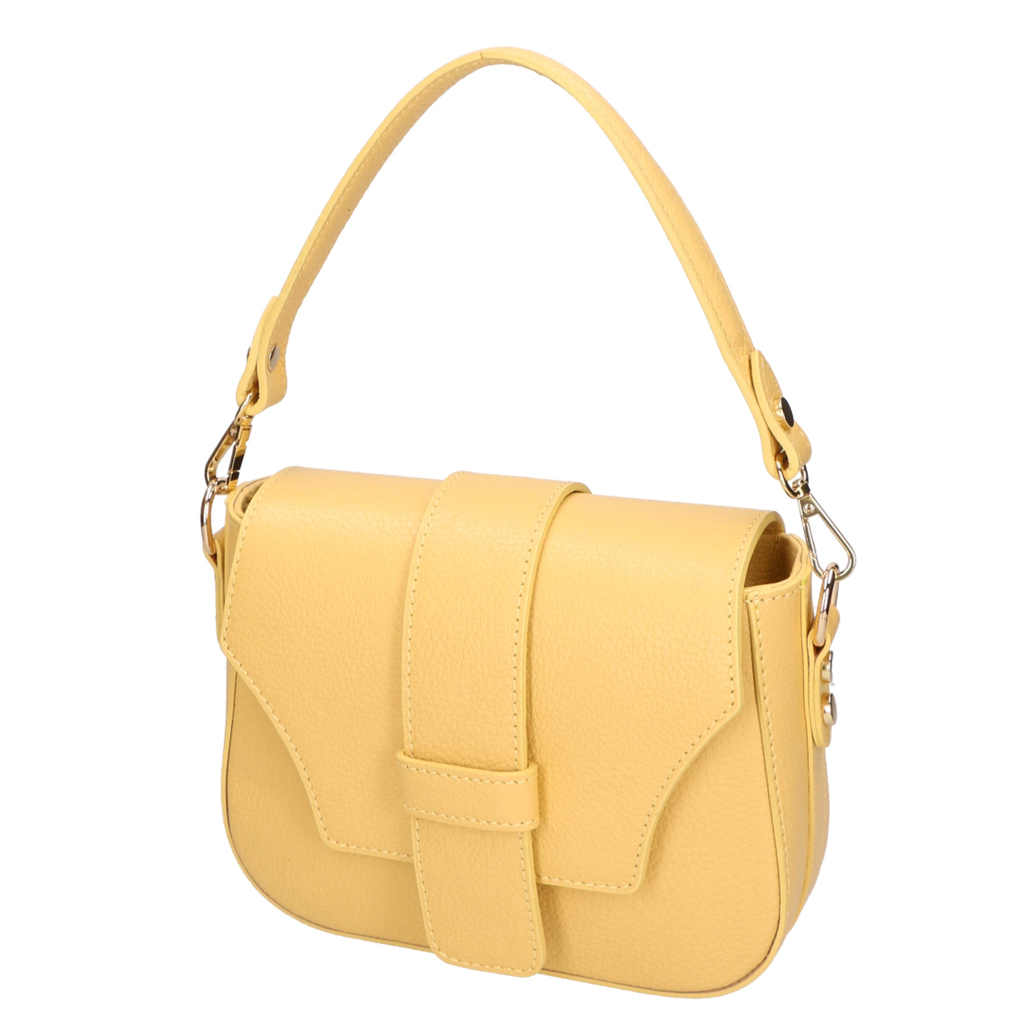 Borsa a spalla da Donna Ileana in Vera Pelle Made in Italy 18x22x7 cm
