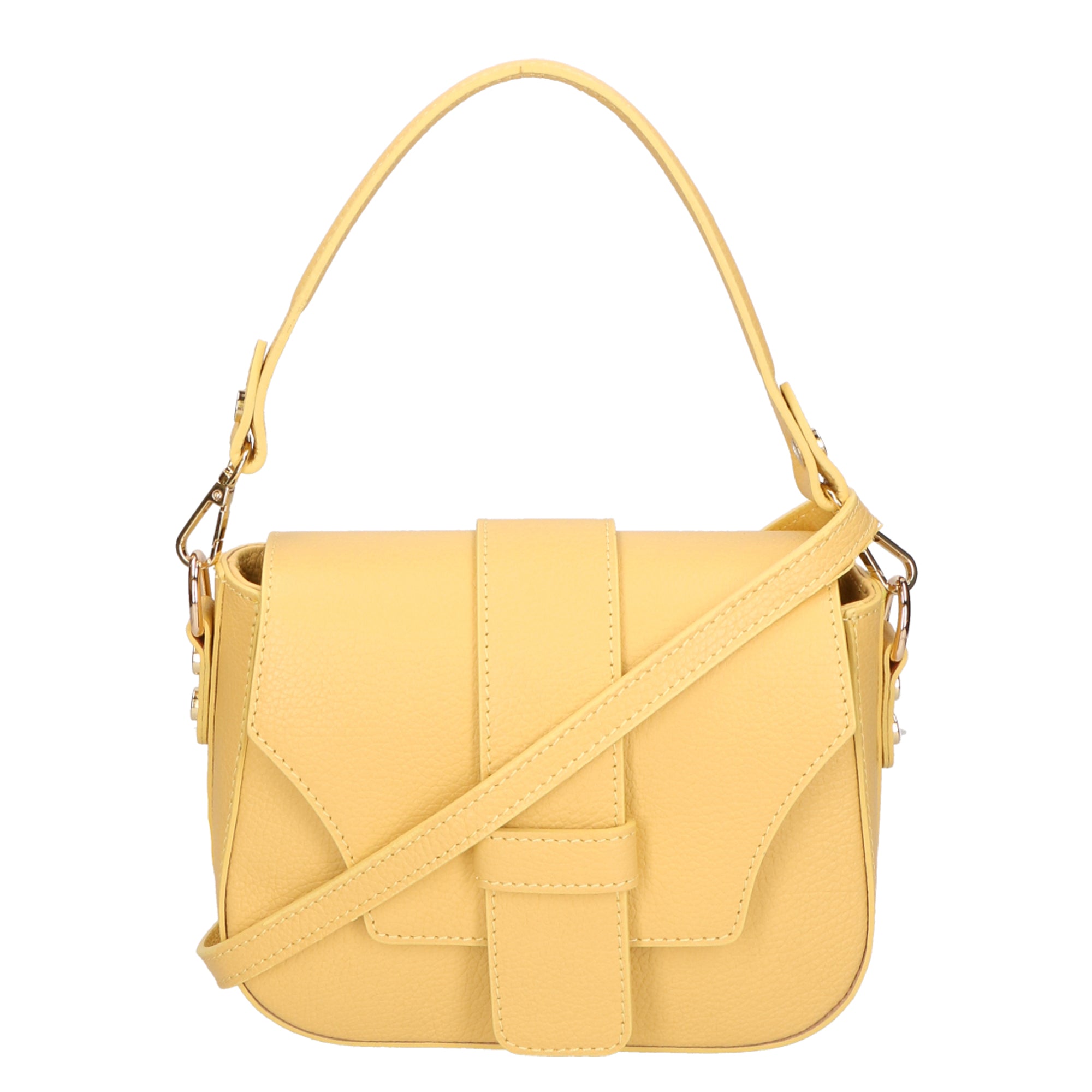 Borsa a spalla da Donna Ileana in Vera Pelle Made in Italy 18x22x7 cm