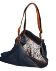 Jelena Women's Shoulder Bag in Cotton, Vegan Product, 48x37x10 cm