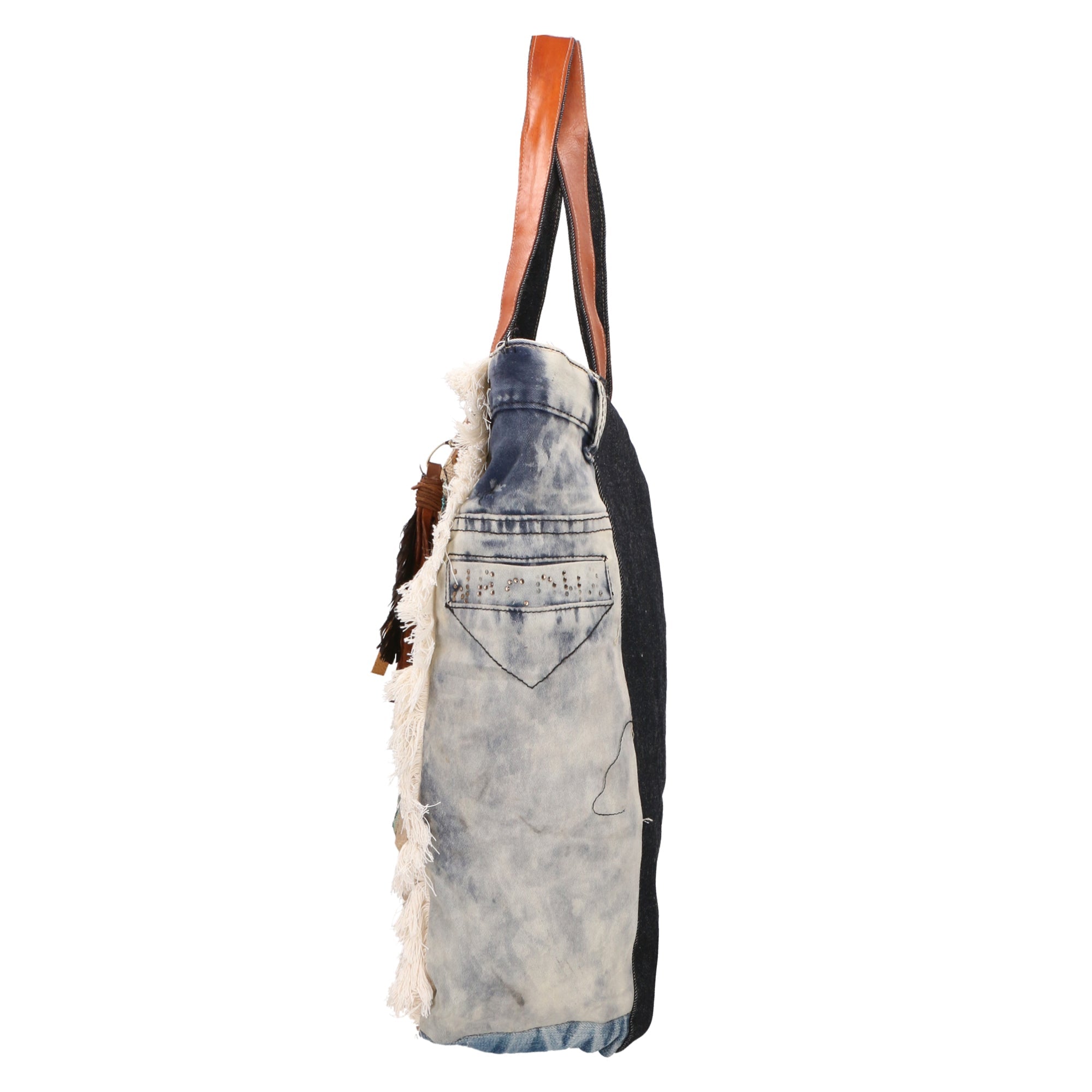 Borsa a spalla da Donna Jennifer in Cotone Prodotto Vegano 40x37x18 cm