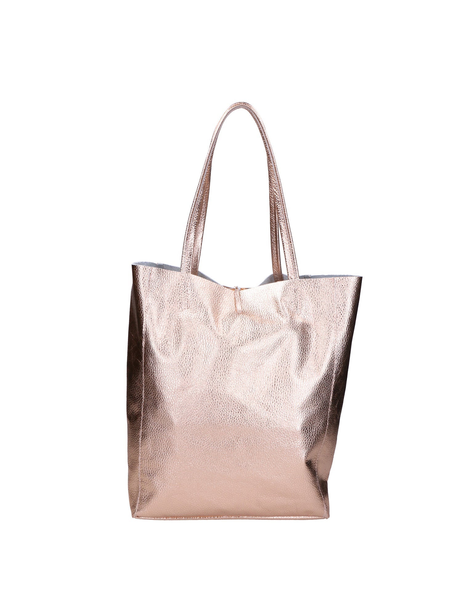 Genny Damen-Schultertasche aus echtem Leder, hergestellt in Italien, 36 x 40 x 11 cm