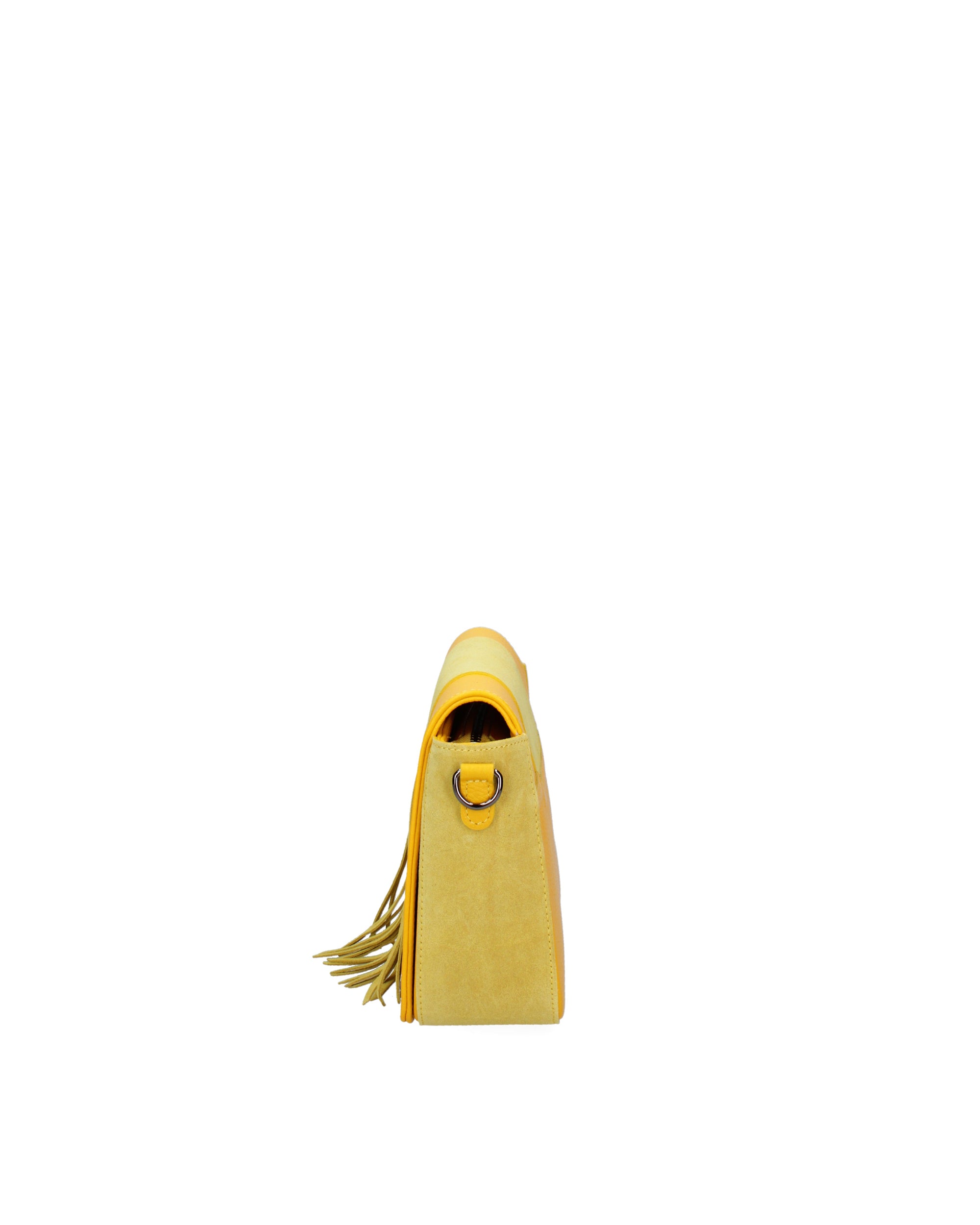 Soleada Borsa a tracolla da donna Vera pelle 8918-GIALLO Chiara Ferretti