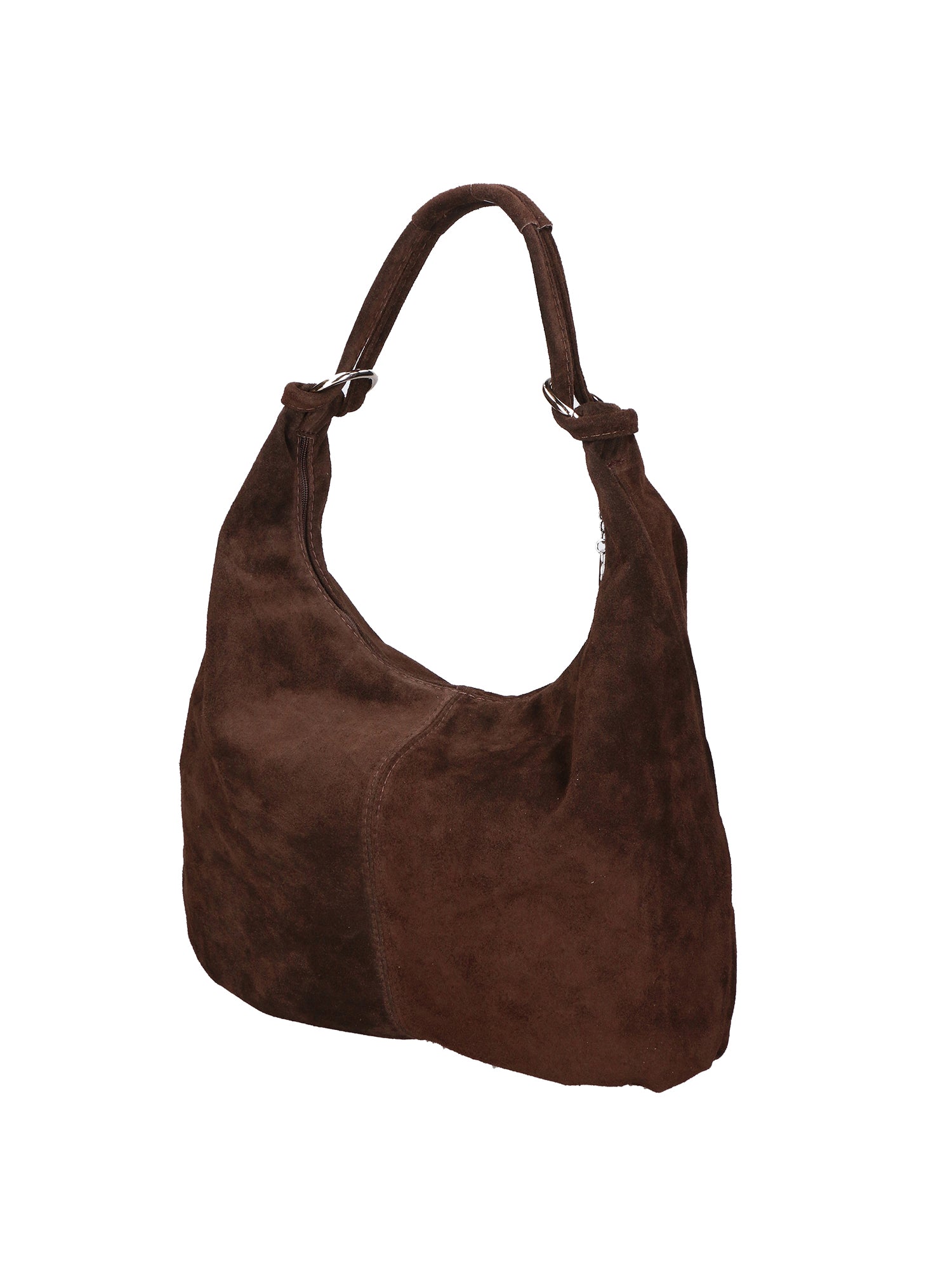 Valeria Damen-Schultertasche aus echtem Leder, hergestellt in Italien, 34 x 43,5 x 5 cm